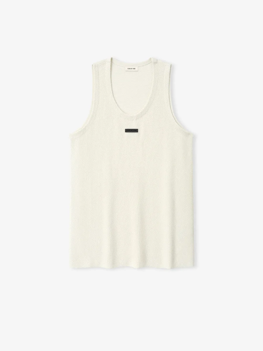 Knitted Tank Top - 1