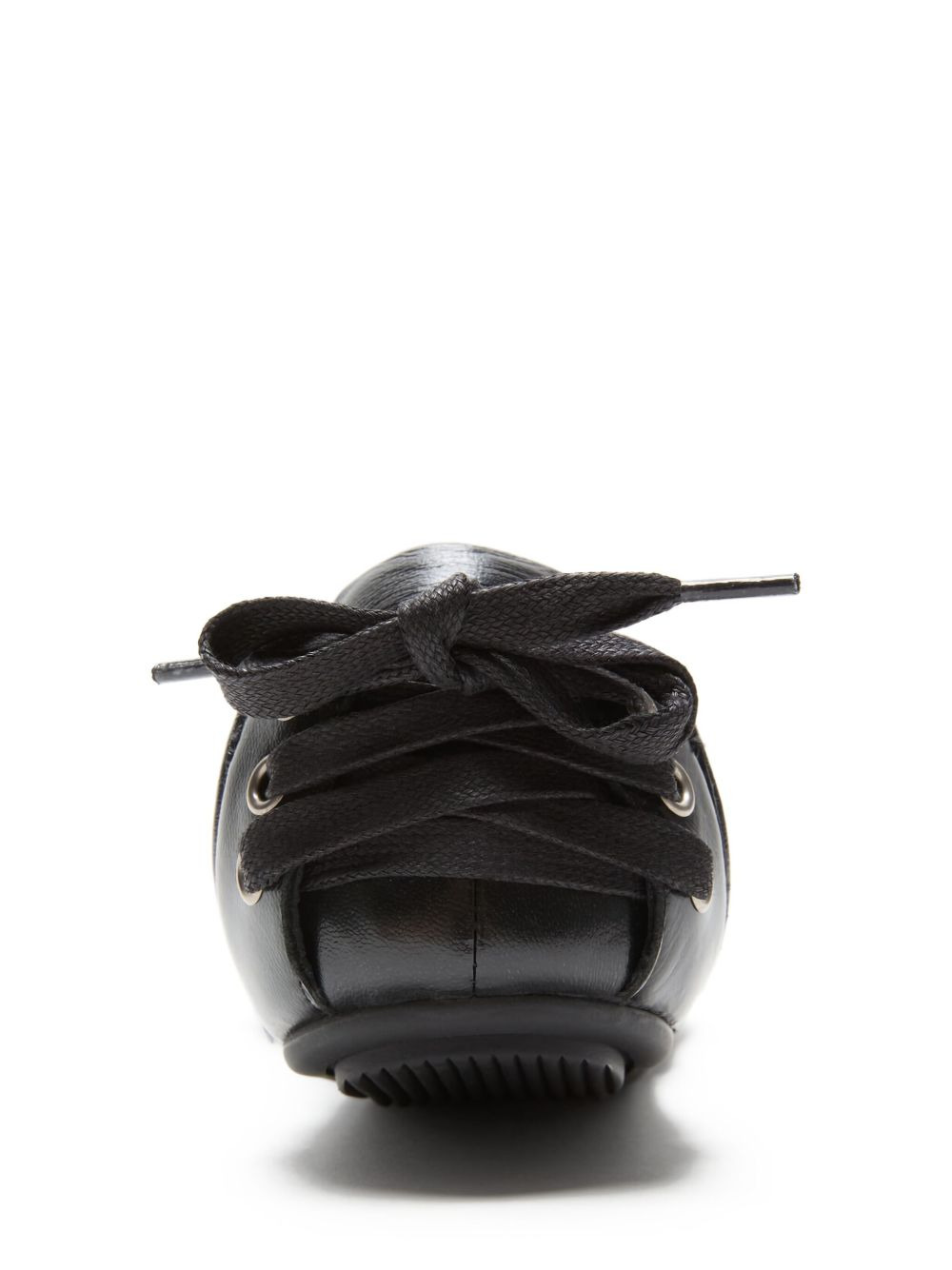 lace-up leather sneakers - 3