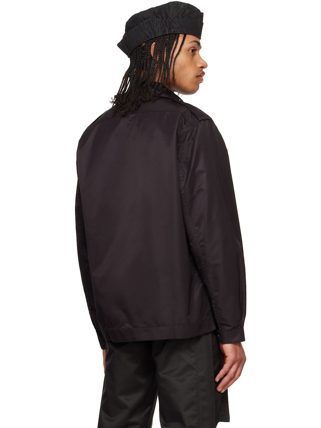Black World Service Jacket - 3