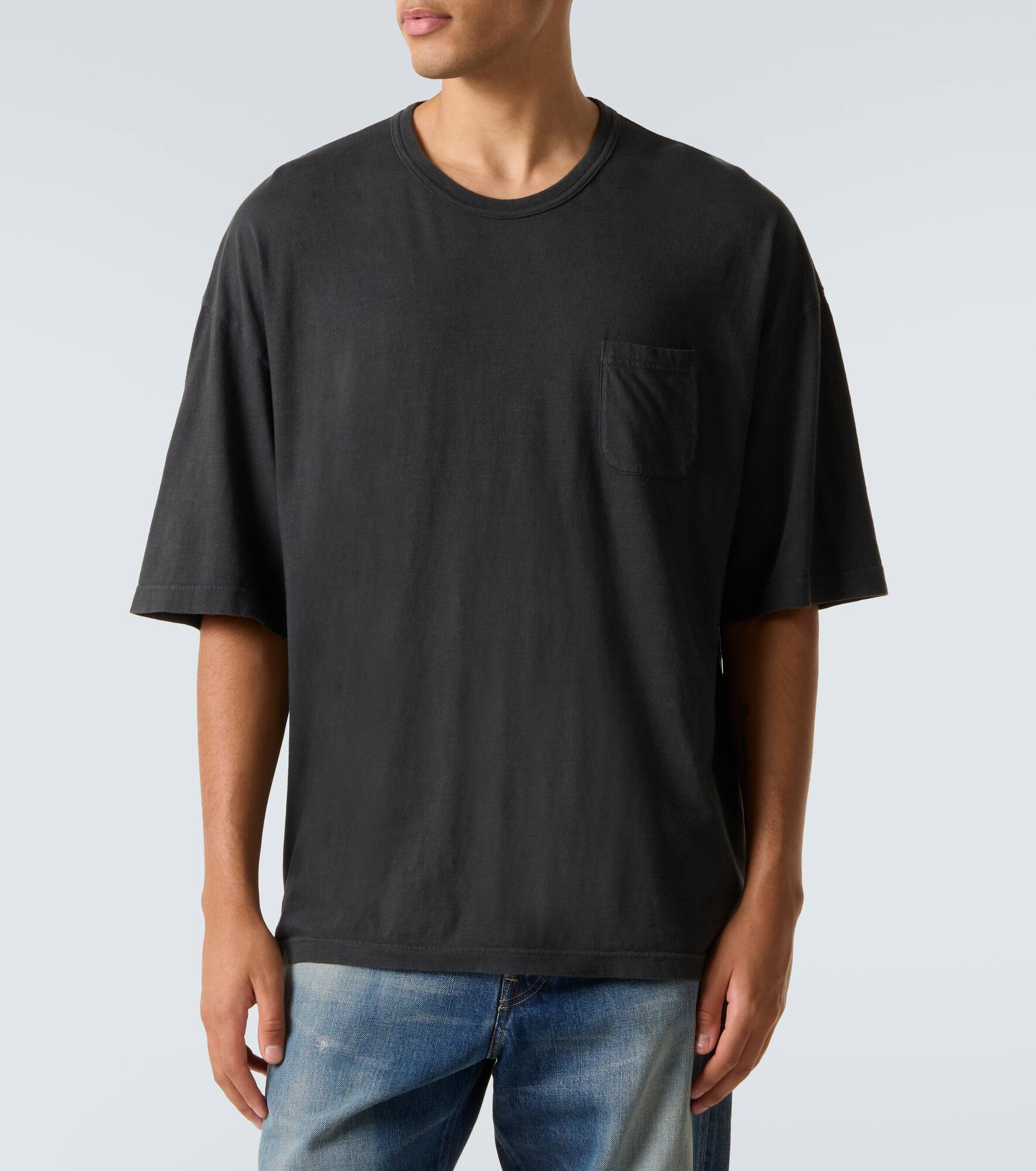 Jumbo cotton-blend T-shirt - 3