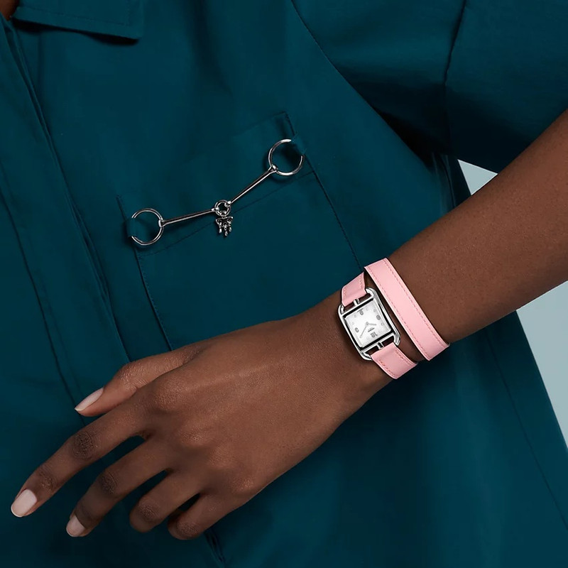 Hermès Cape Cod watch, 23 x 23 mm outlook