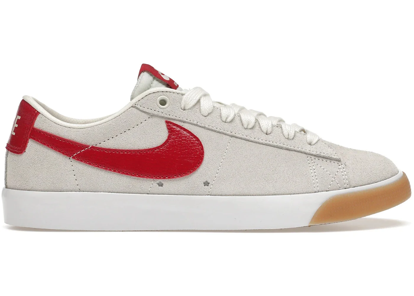 Nike SB Blazer Low GT Sail Cardinal Red - 1