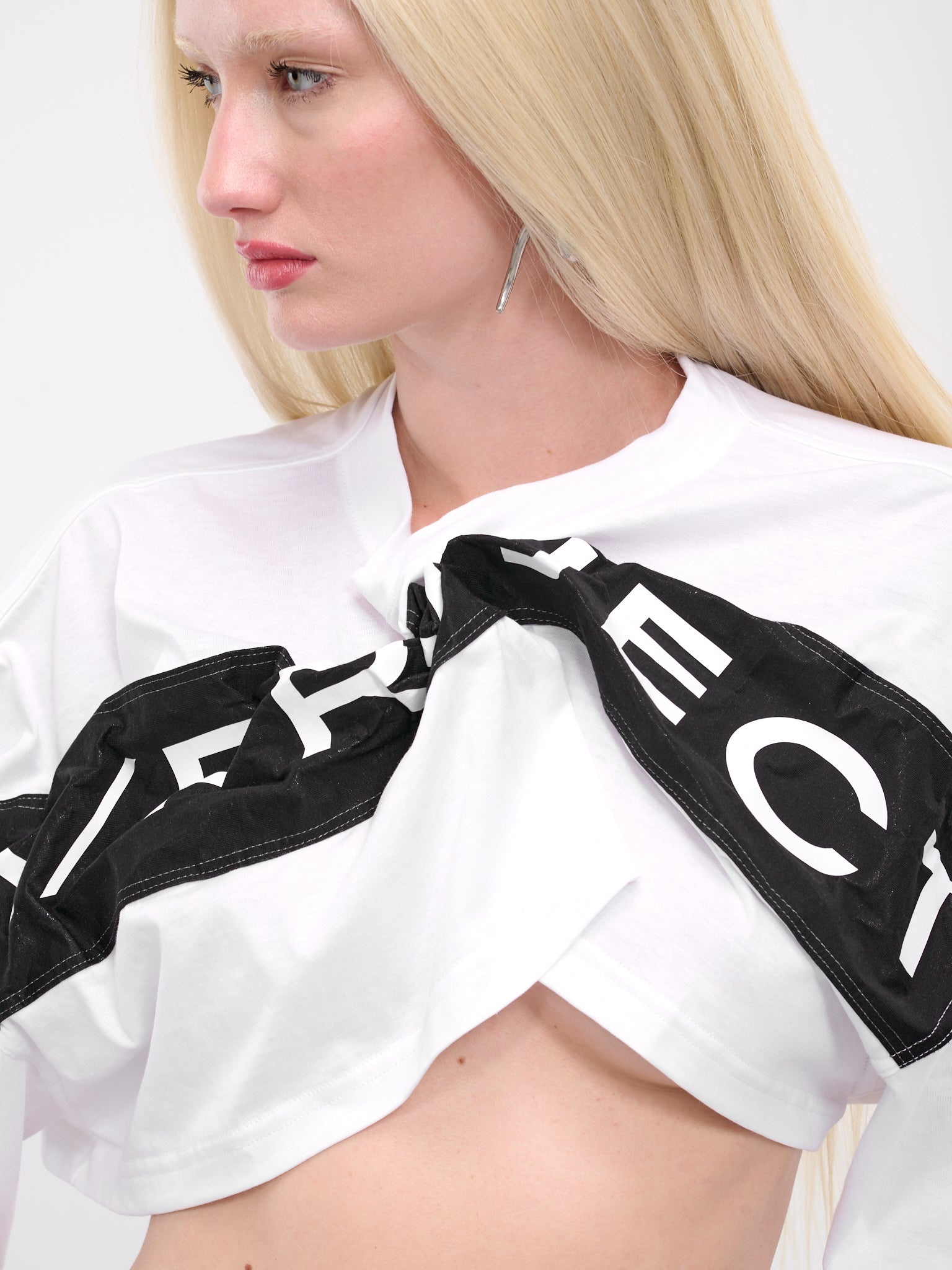 Scrunched Logo Crop Top - 5