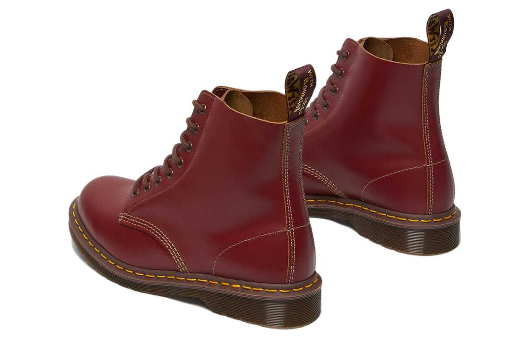 Dr. Martens 1460 Vintage Made In England Lace Up Boot 'Oxblood Quilon' 12308601 - 5