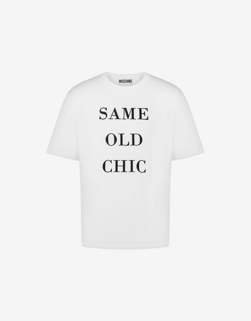 ORGANIC JERSEY T-SHIRT SAME OLD CHIC 1