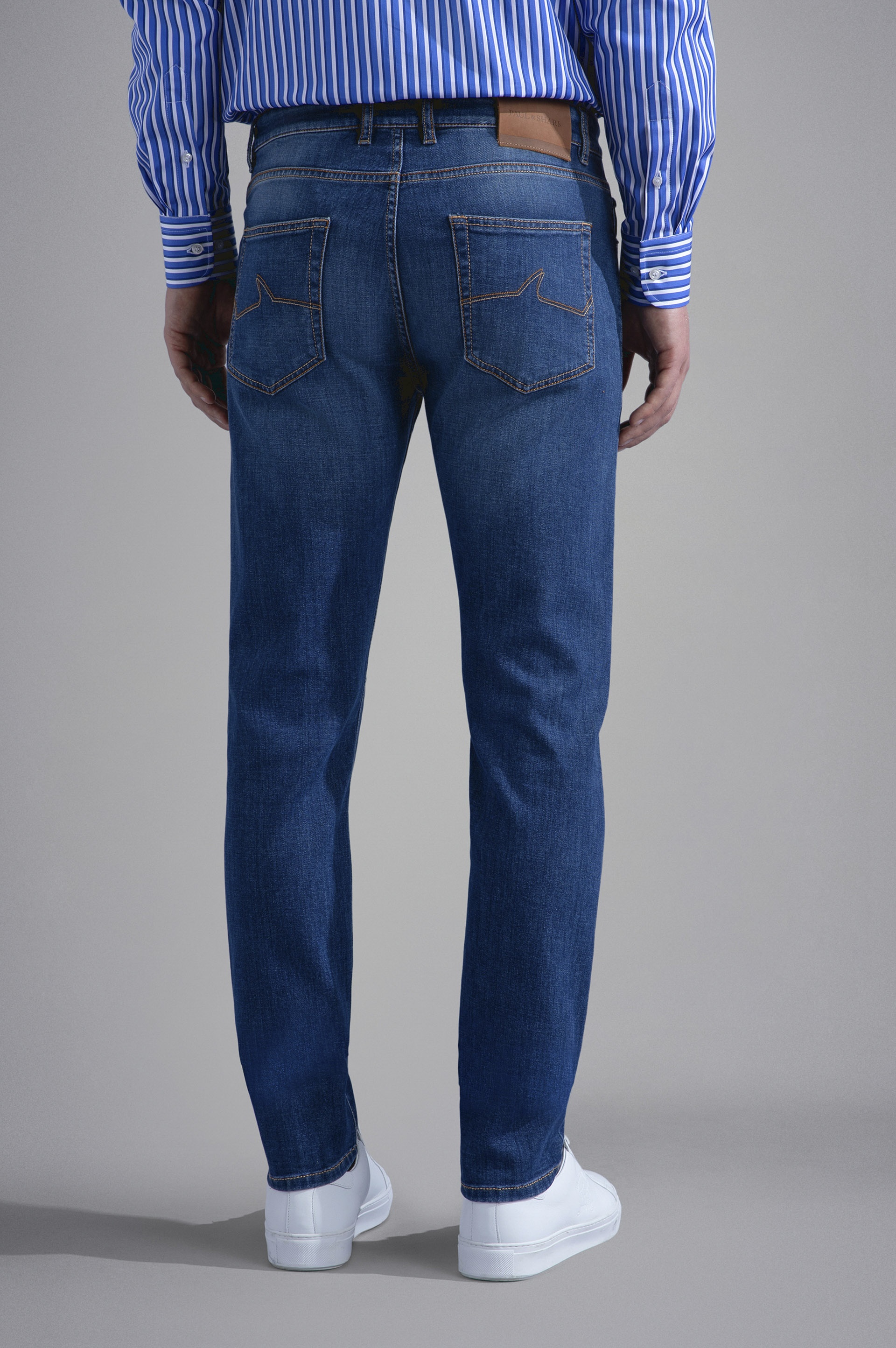 POWER STRETCH DENIM JEANS - 3