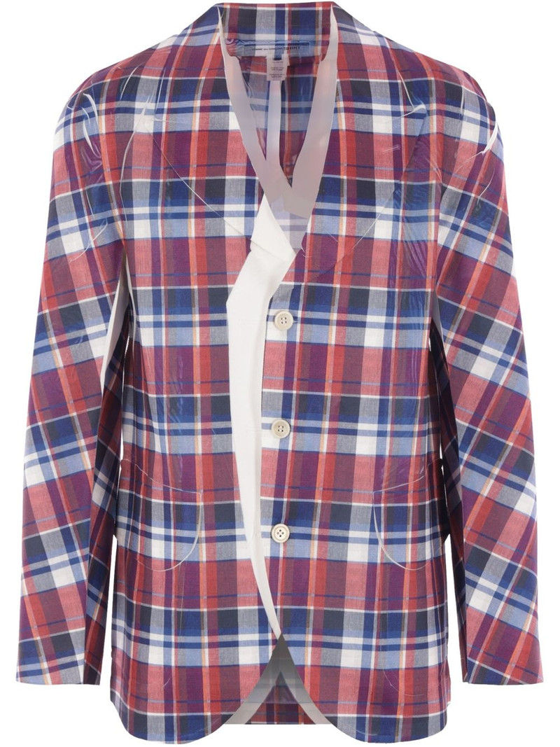 checked blazer 1