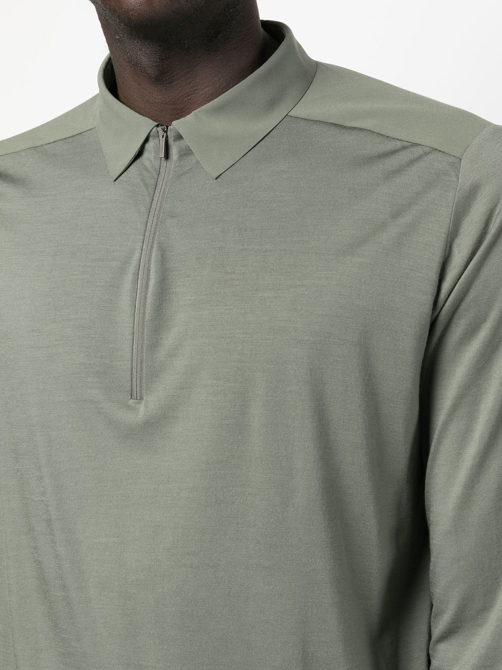 Arc'teryx Veilance Frame zip-front polo shirt | REVERSIBLE