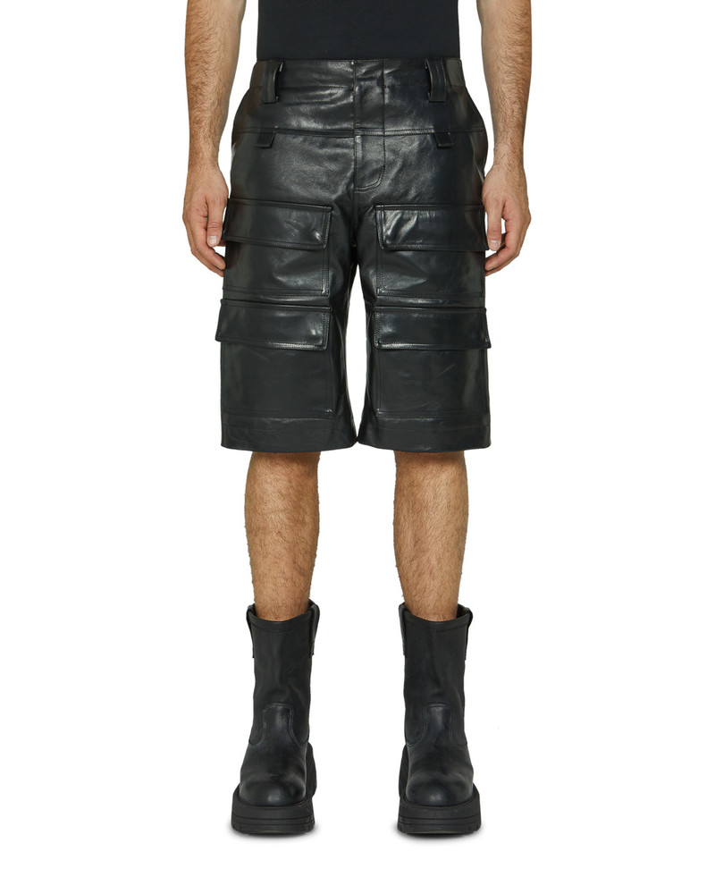1017 ALYX 9SM FRONT POCKET LEATHER CARGO SHORTS outlook