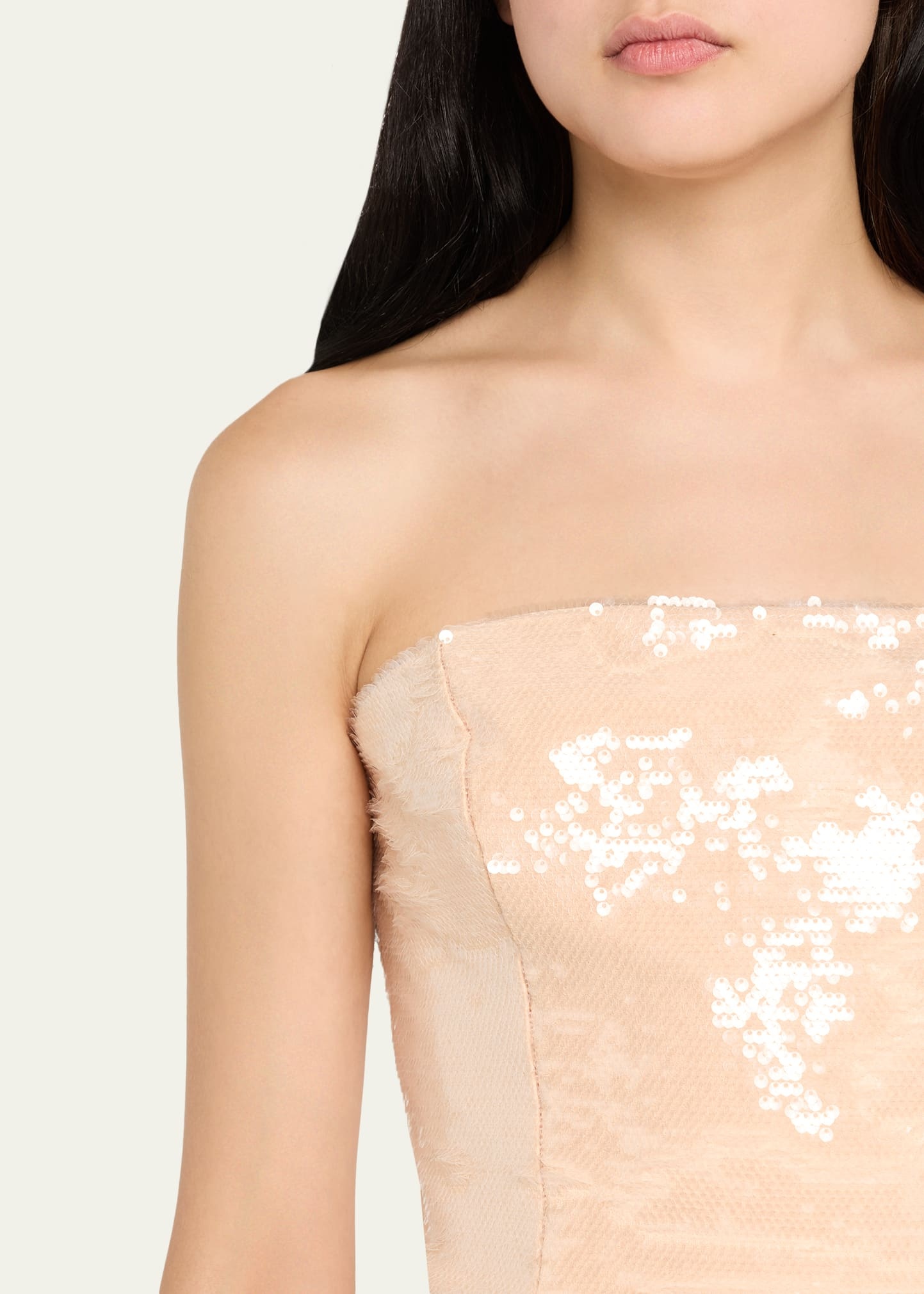 Sequin Corset Bustier Top - 5