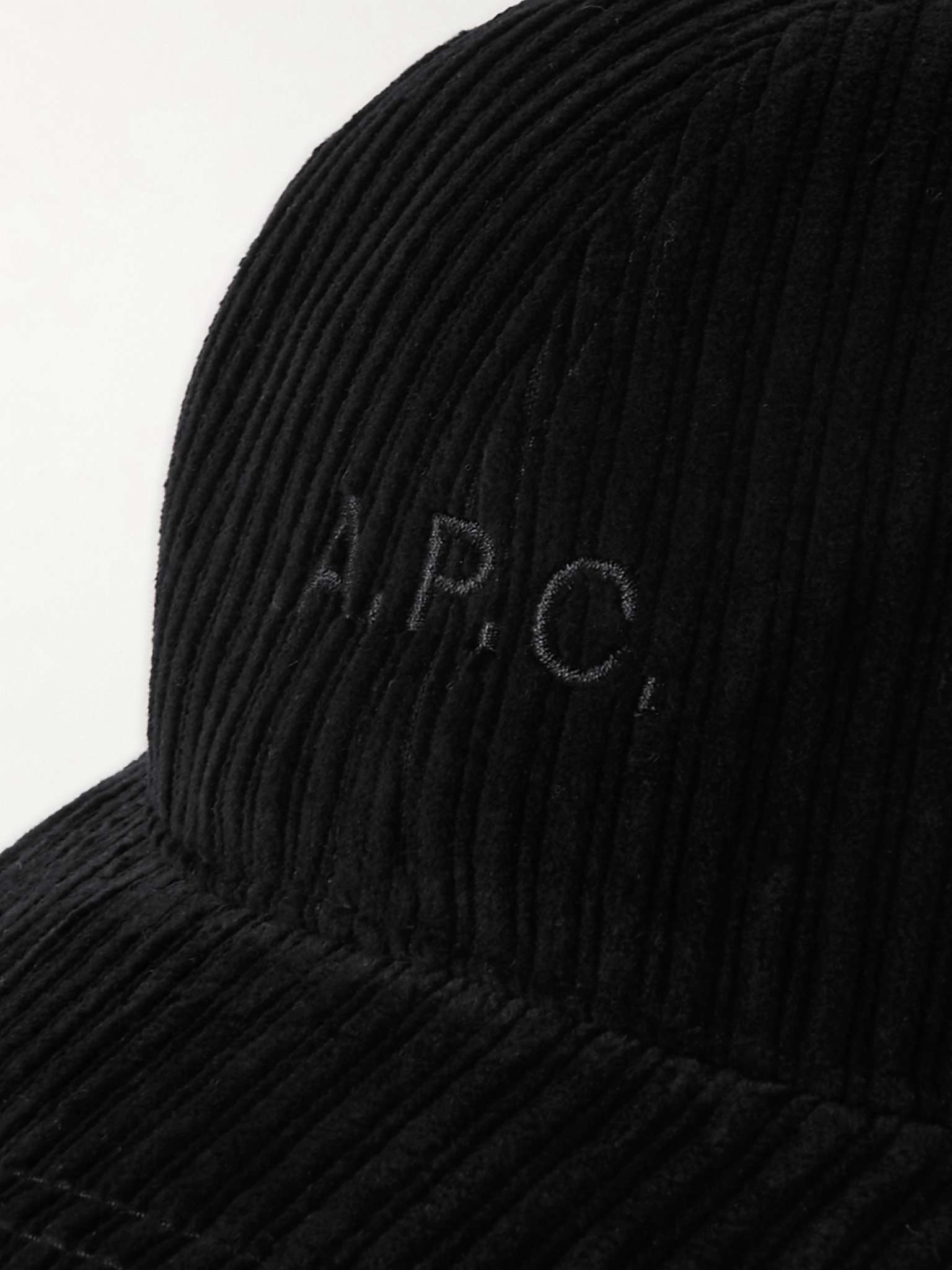 Charlie Logo-Embroidered Cotton-Corduroy Baseball Cap - 4