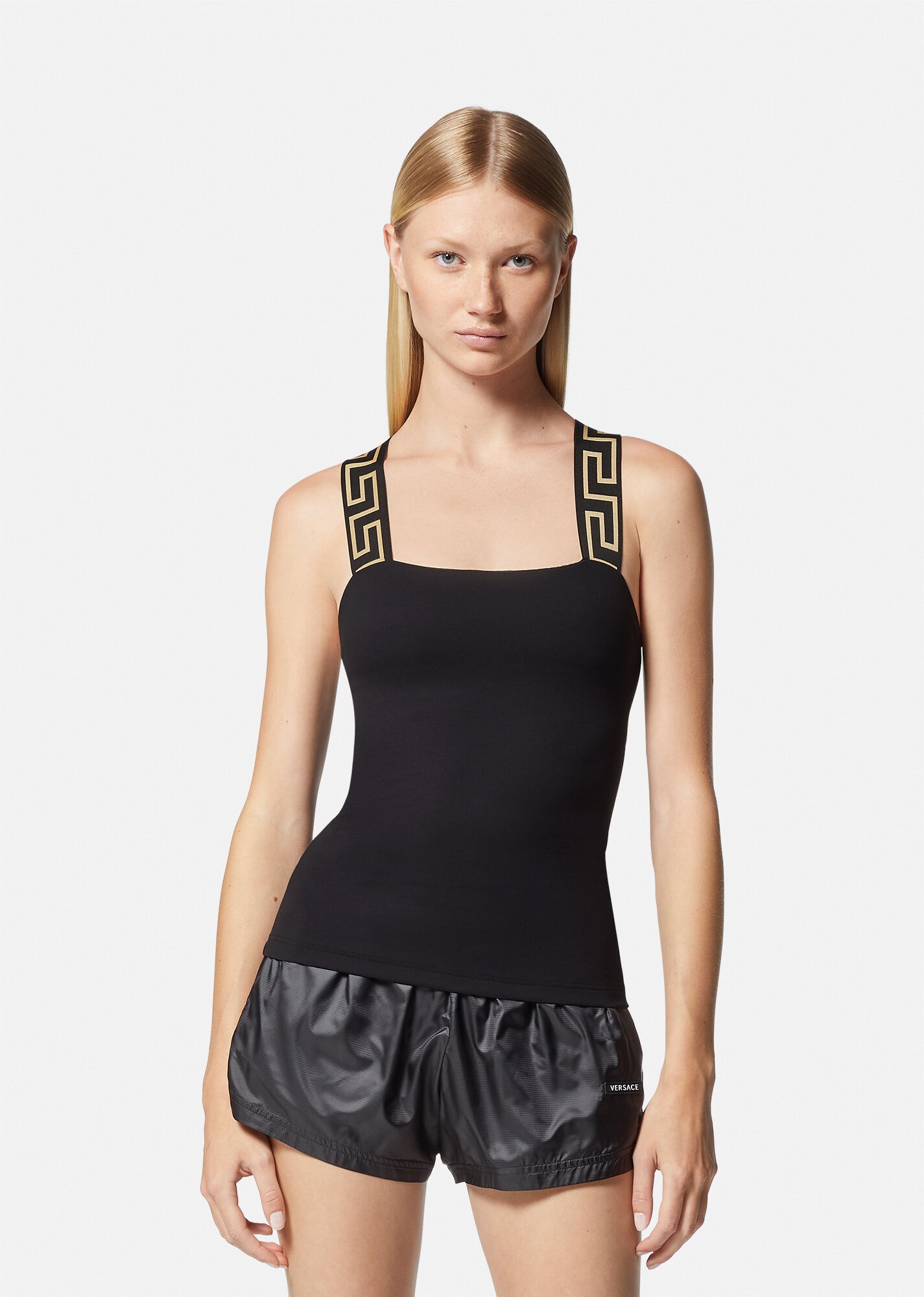 Greca Border Gym Tank Top - 3