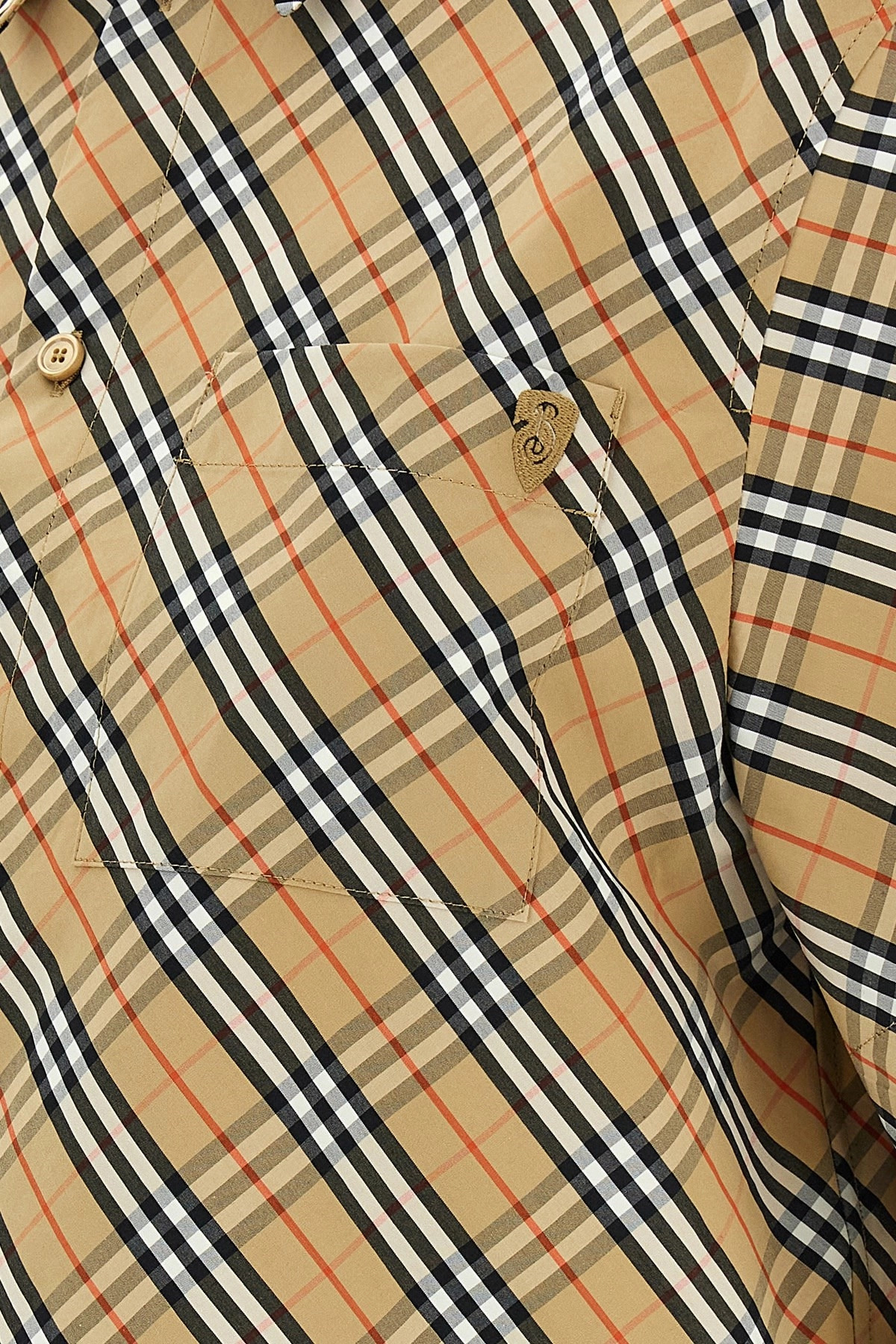 'B Shield' check shirt - 5
