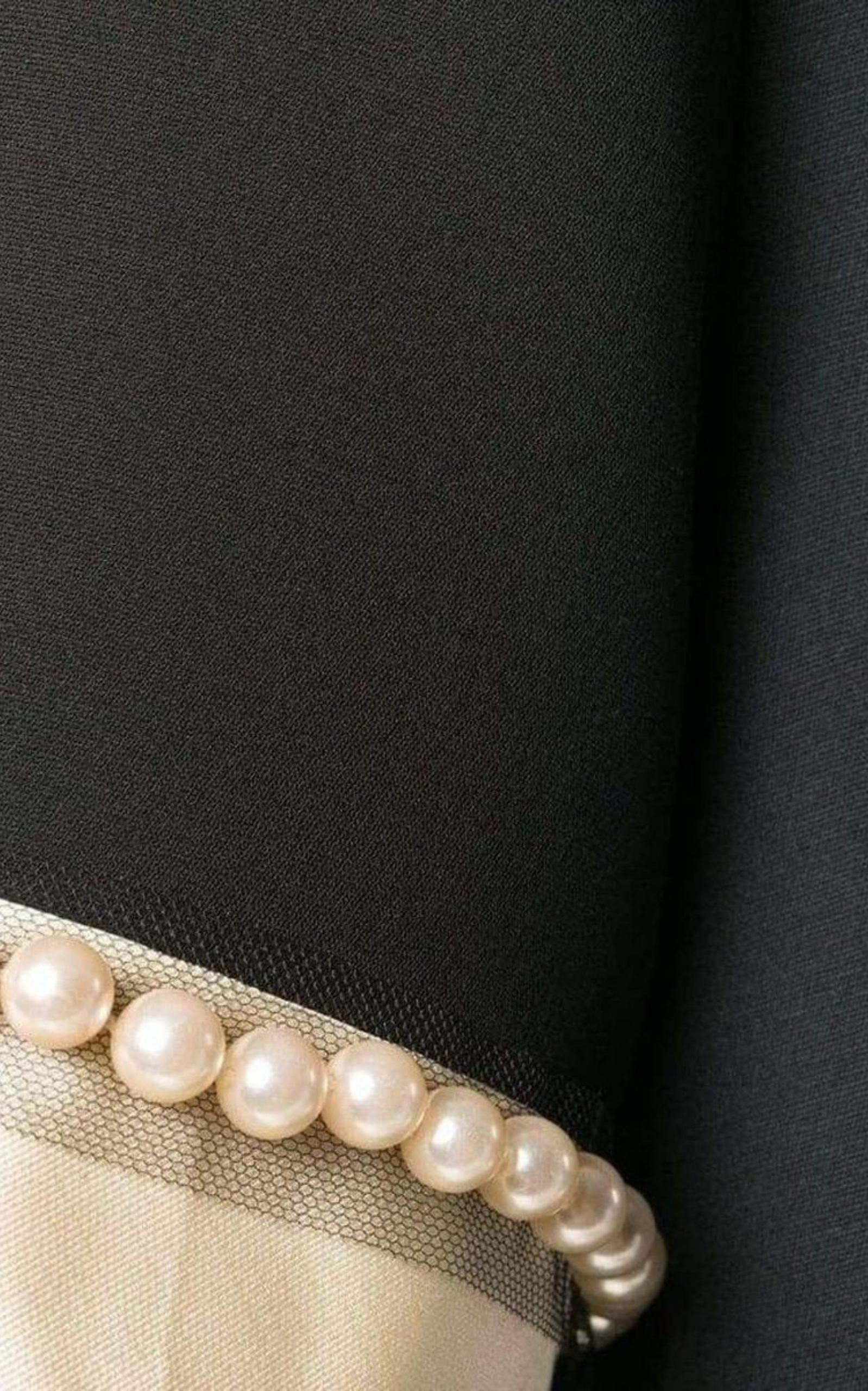 Pearl Embellished Shift Dress - 5