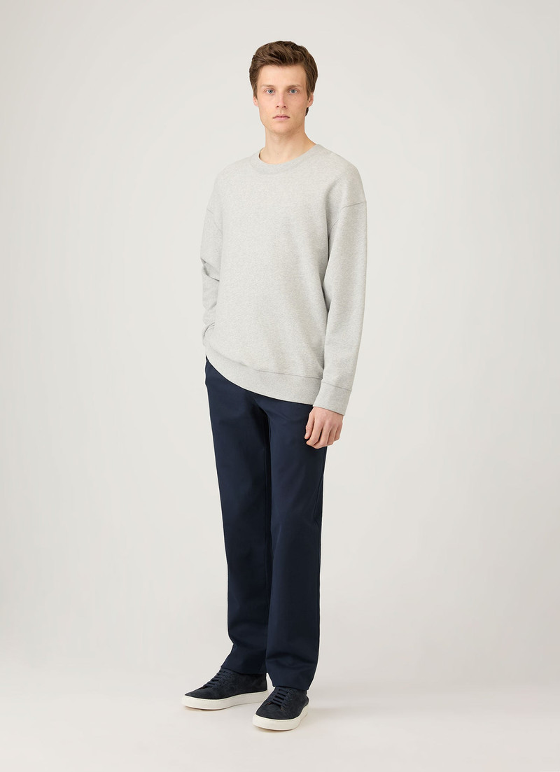 Sunspel Oversized Loopback Sweatshirt outlook
