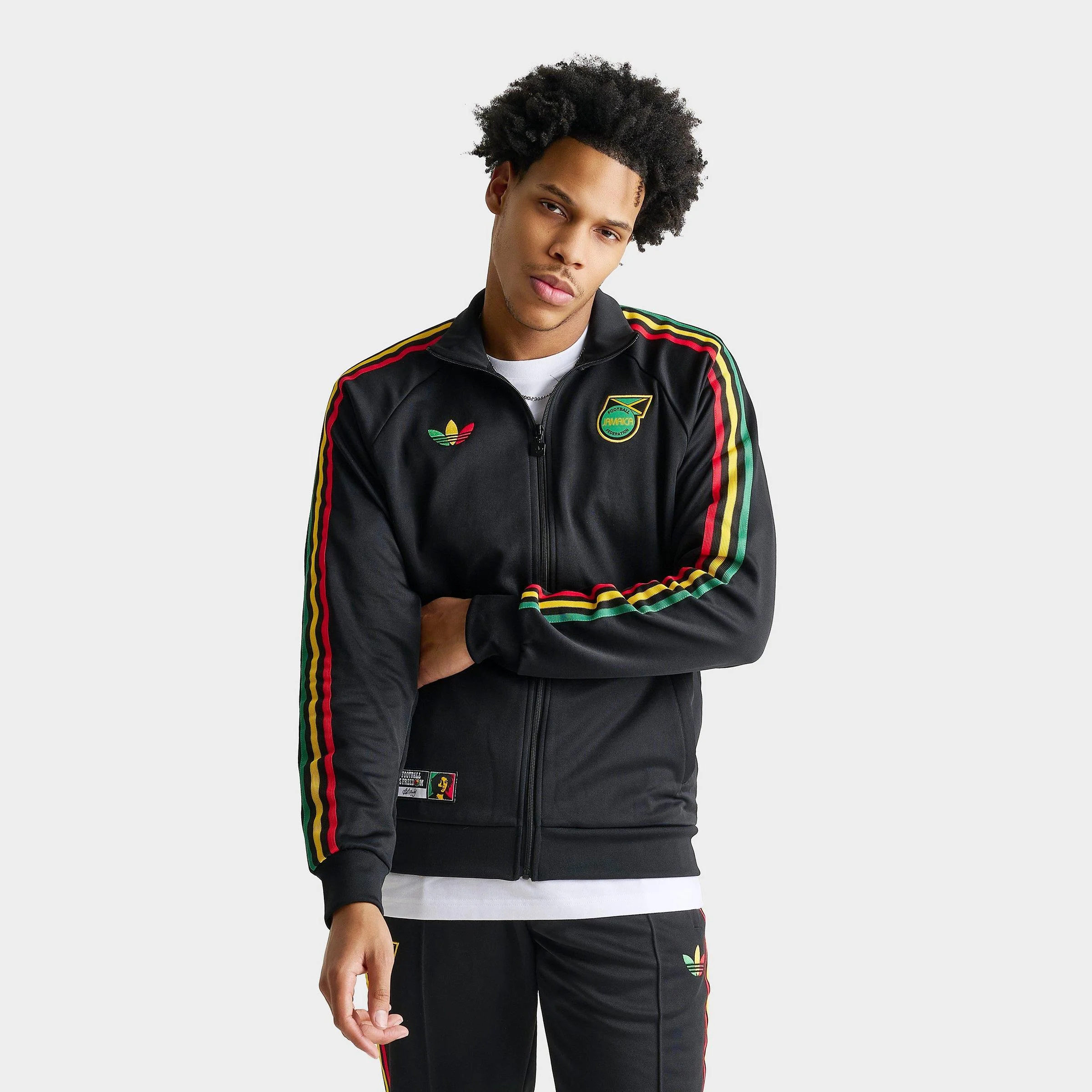 Men's adidas Originals x Bob Marley Jamaica Track Top - 1