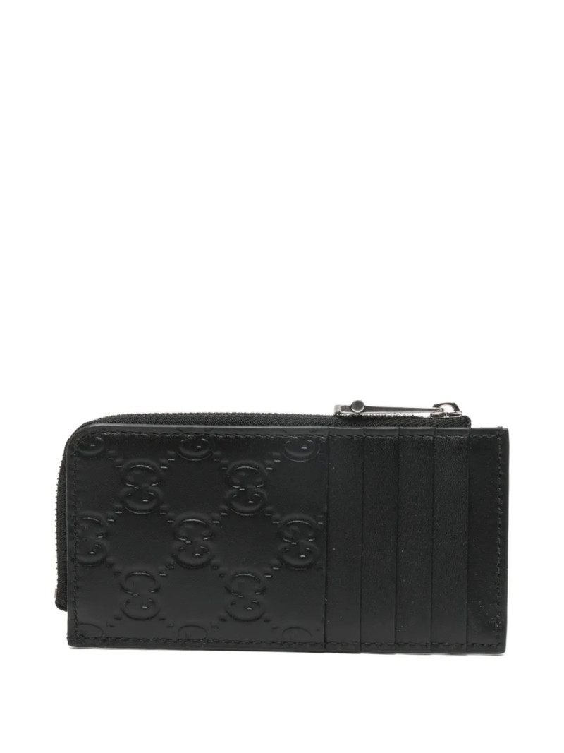 GUCCI GG Emblem Card Holder outlook