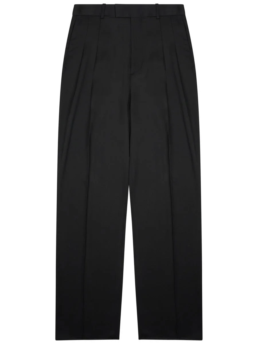 Bottega Veneta Women Silk Blend Tailored Pants - 1