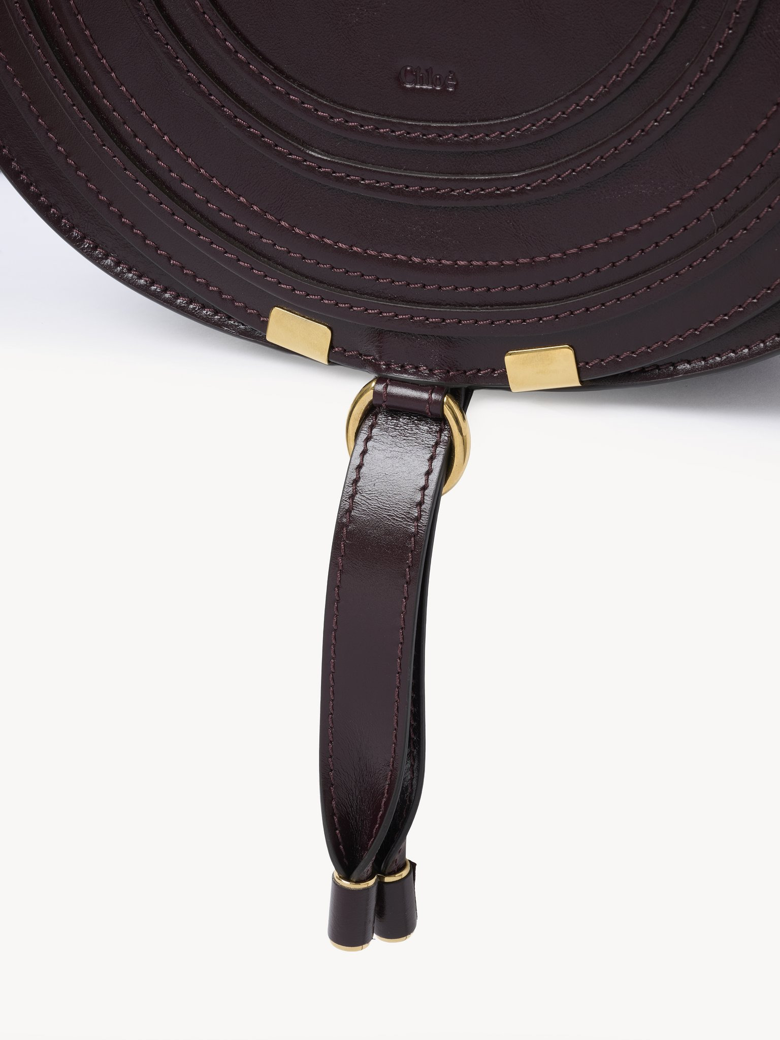 MARCIE SADDLE BAG IN SHINY LEATHER - 6