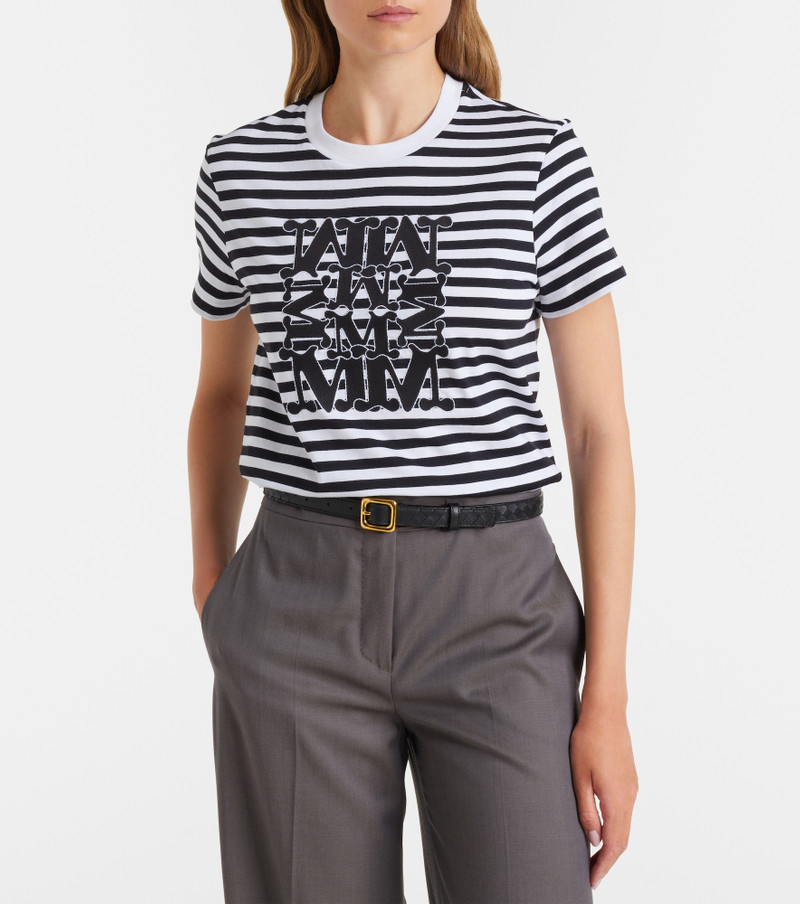 Max Mara Ruta embroidered cotton T-shirt outlook