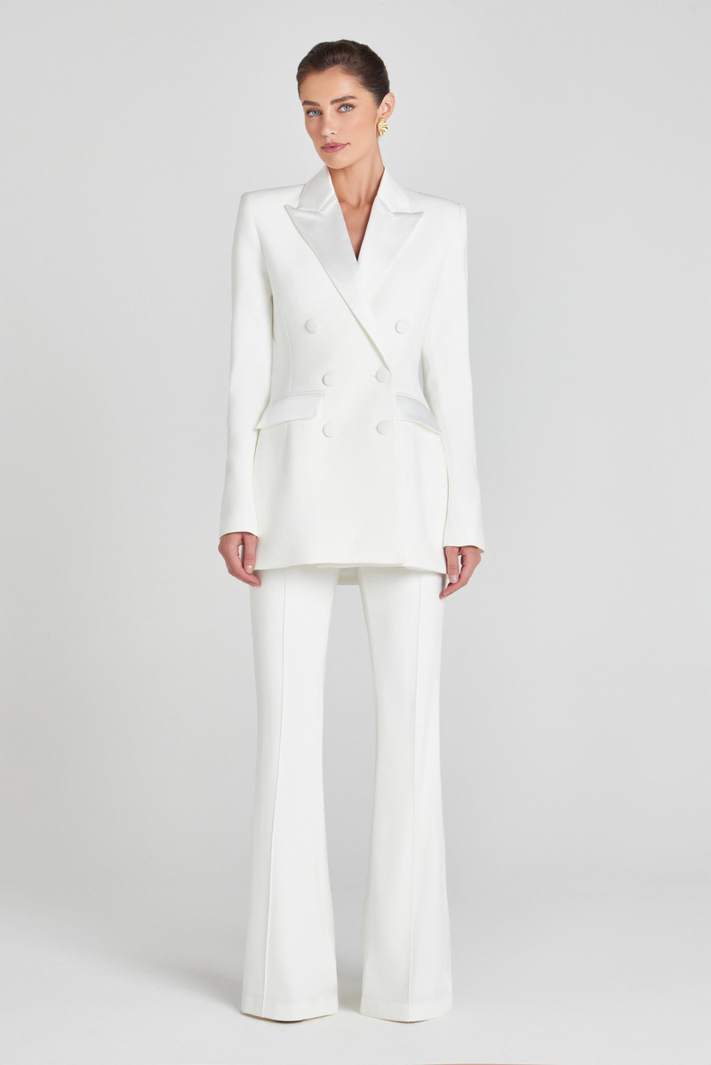 Monica White Blazer Dress 8