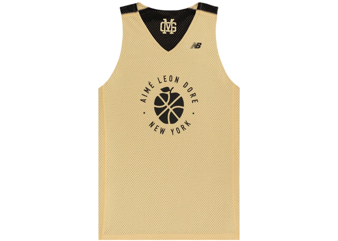 Aime Leon Dore x New Balance Sonny NY Reversible Jersey Gold/Black - 1