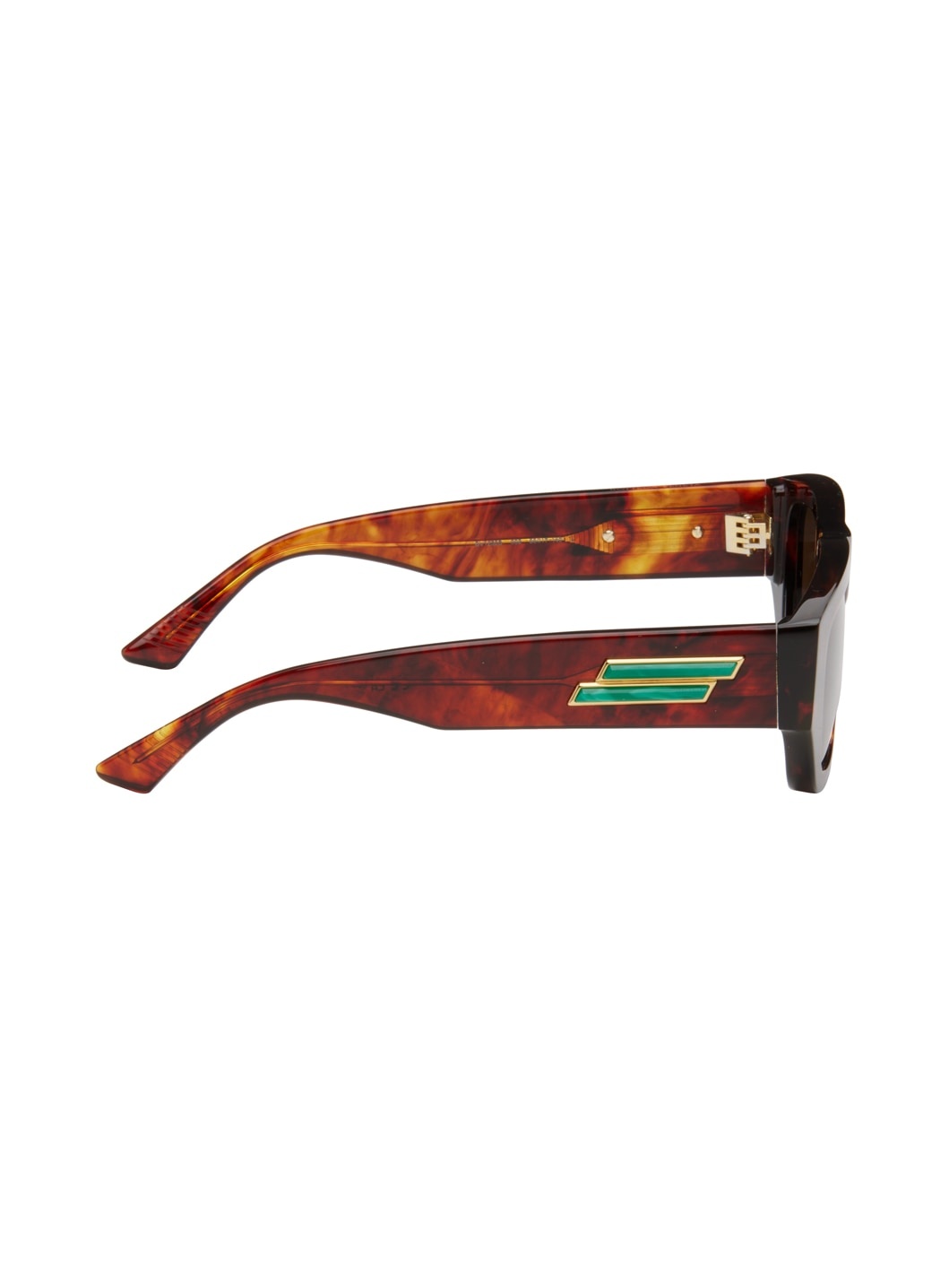 Tortoiseshell Bolt Sunglasses - 2