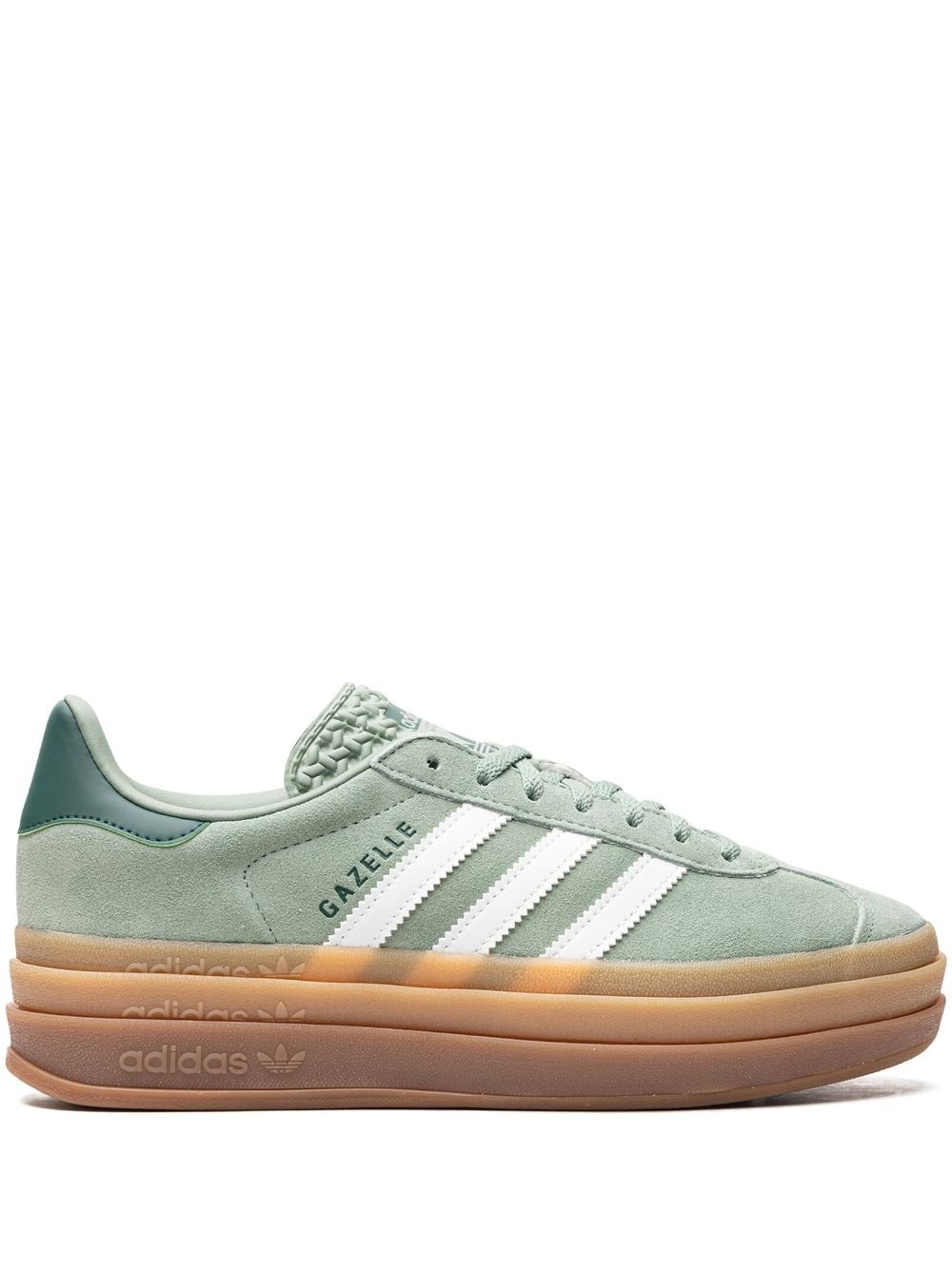 Gazelle Bold "Silver Green Gum" sneakers - 1