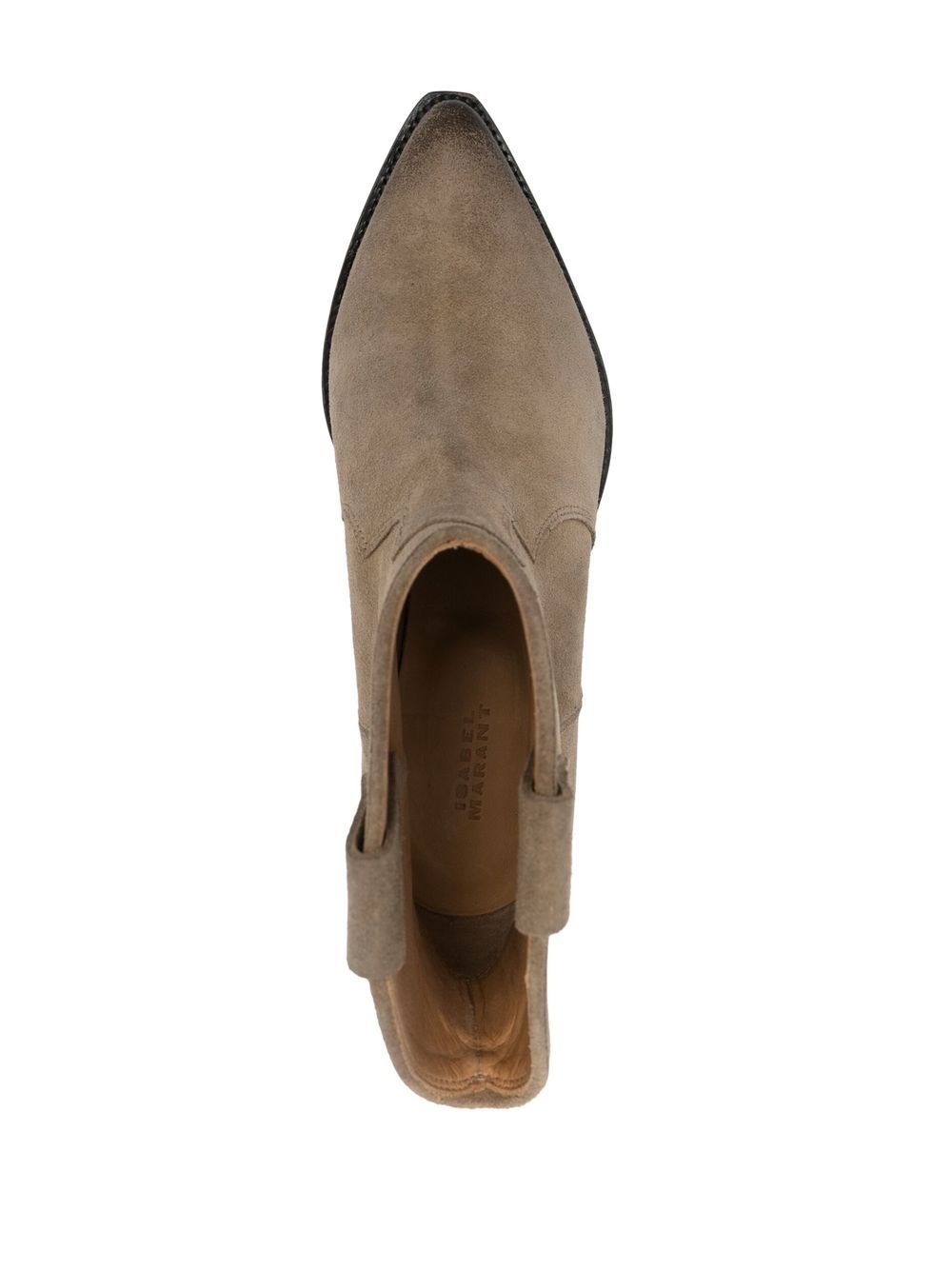 suede 45mm ankle boots - 4