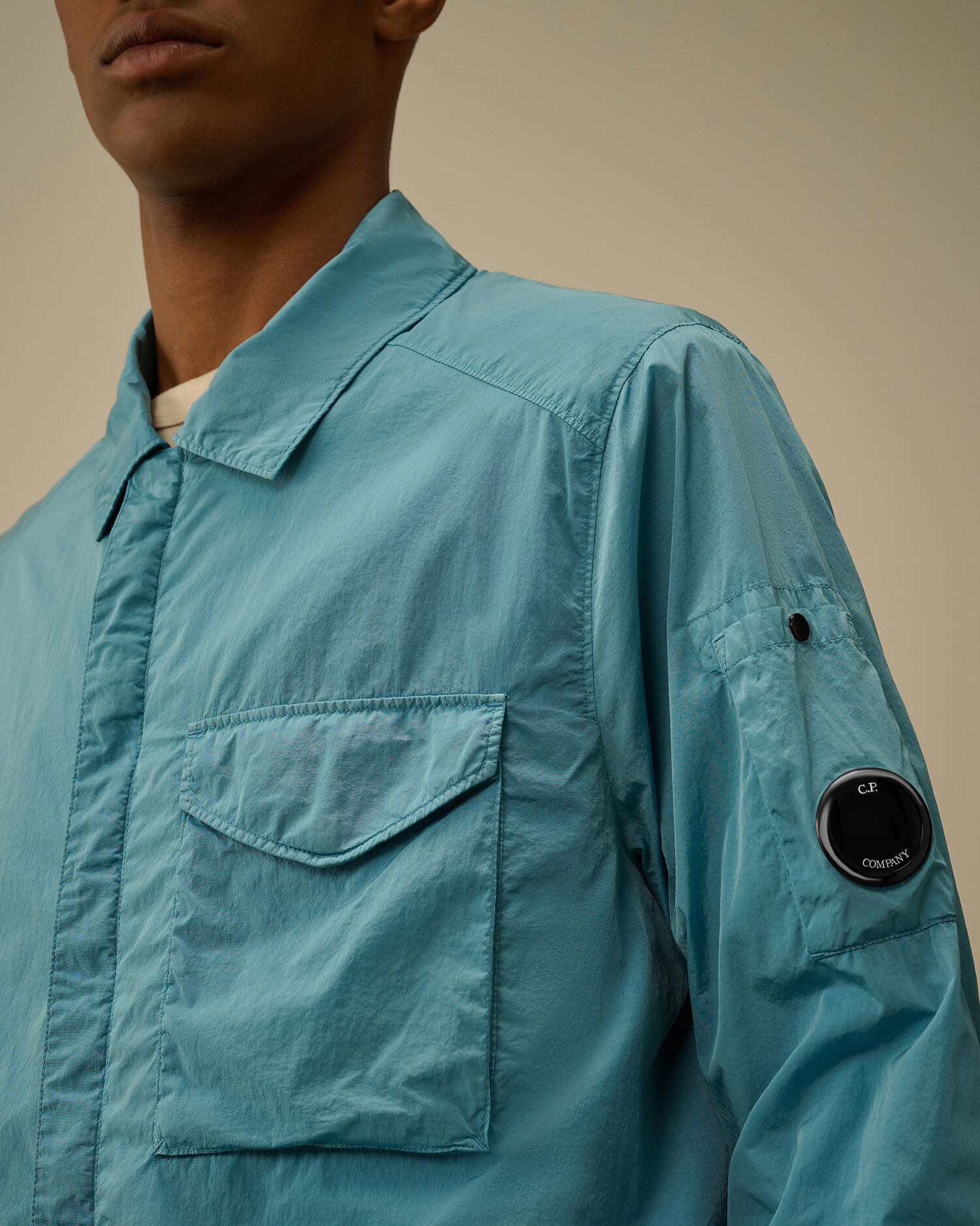 Chrome-R Lens Zipped Overshirt - 5