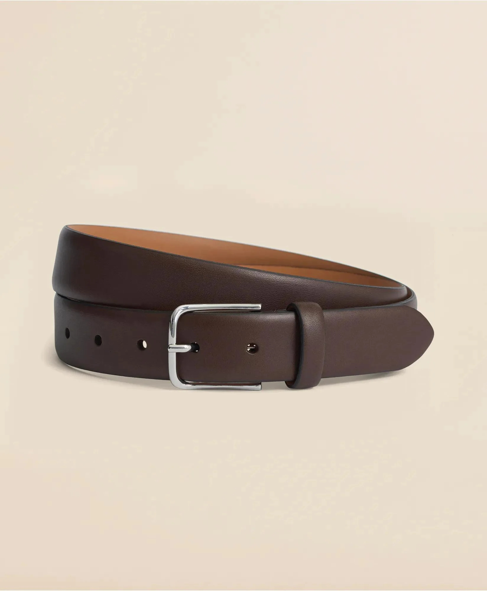 Leather Feather Edge Belt - 1