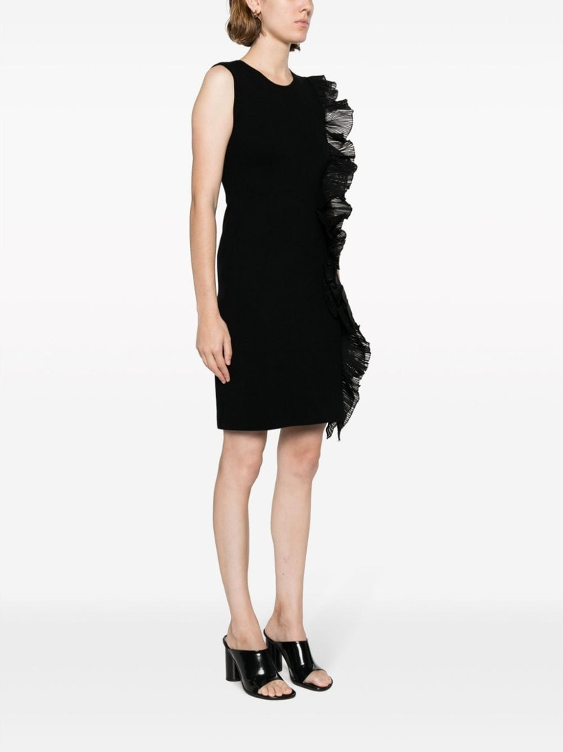ruffle-detail 비대칭 minidress 3