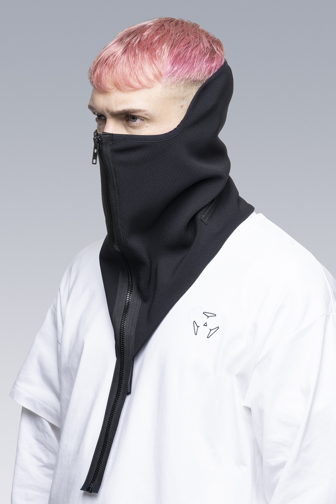 NG4-SS Modular Zippered schoeller® 3XDRY® WB-400™ Neck Gaiter Black - 4