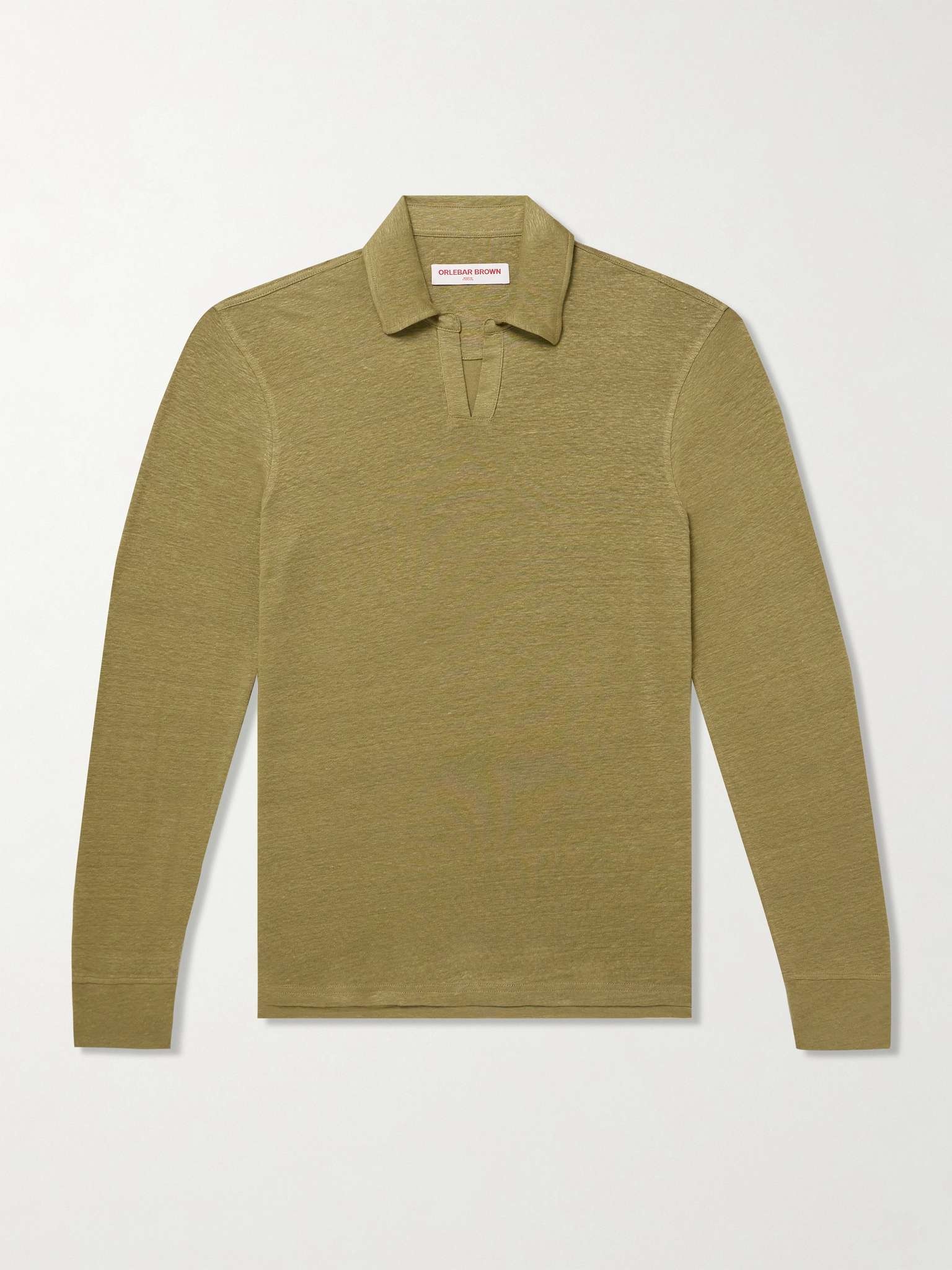 Felix Linen-Jersey Polo Shirt - 1