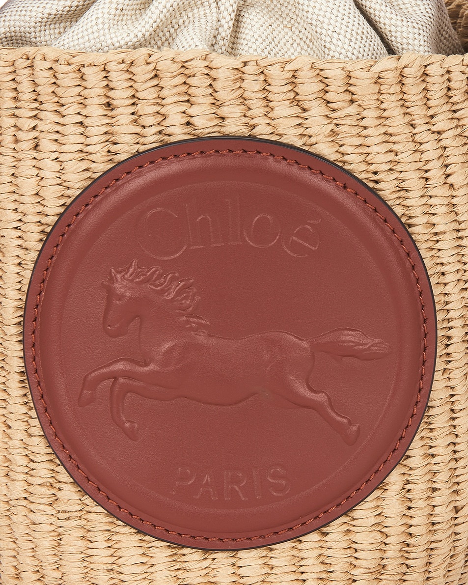 Horse Medal Small Basket Bag - 6