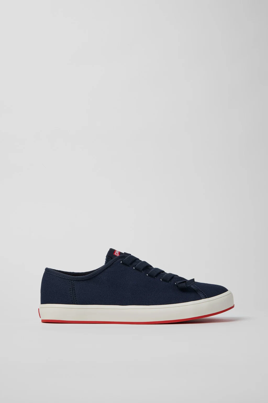 Blue Textile Sneakers for Men. - 1