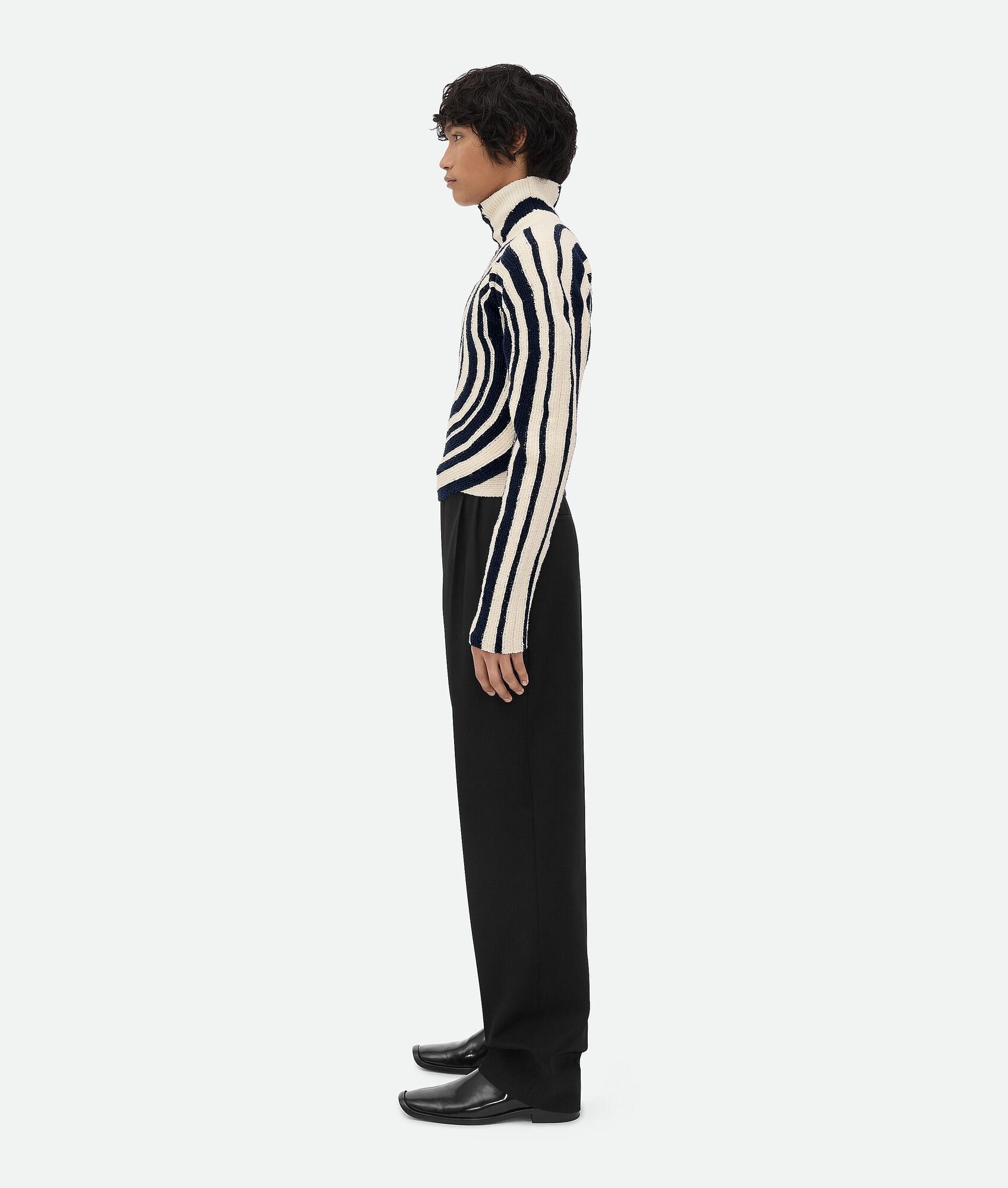 Graphic Cotton Rib Jumper - 2
