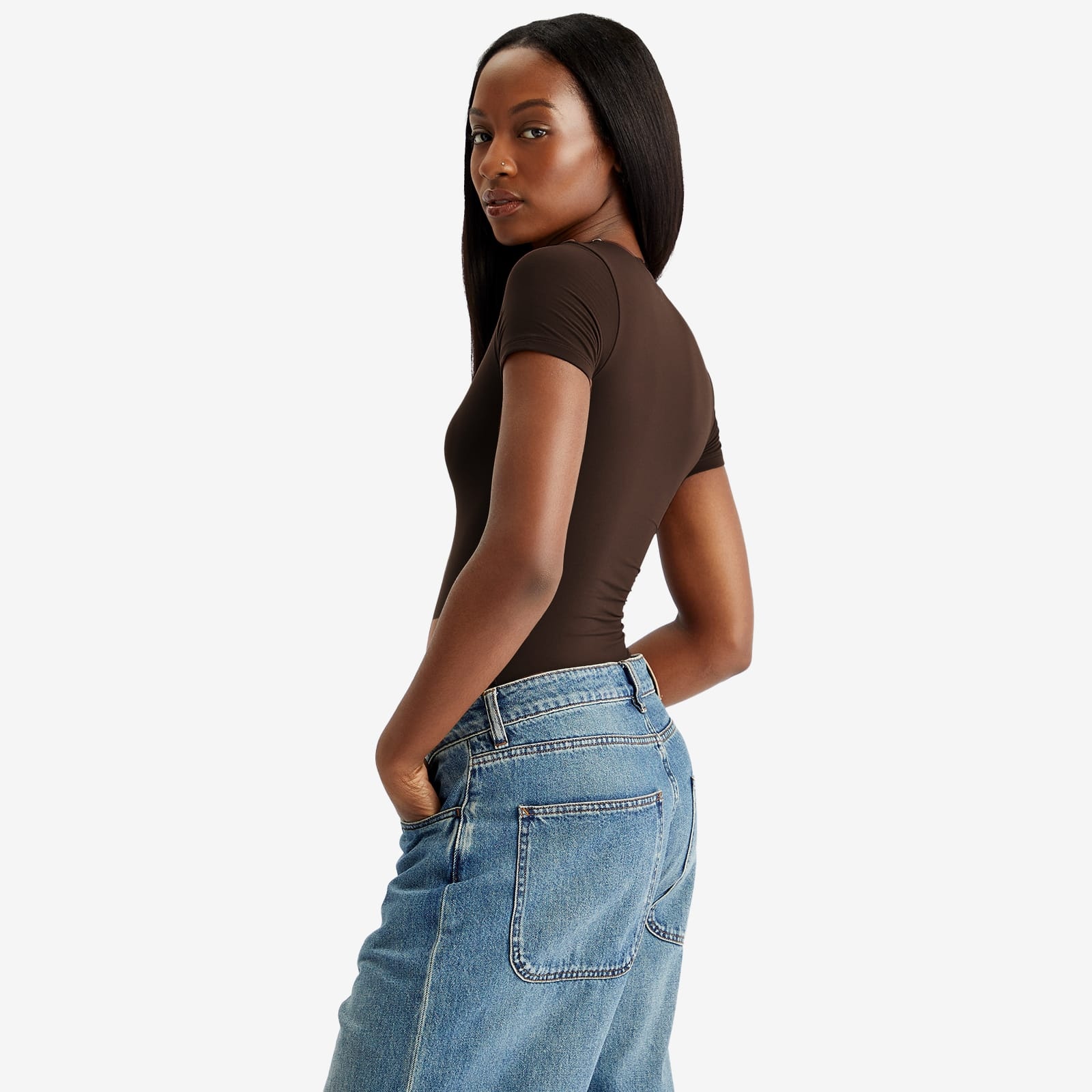 SKIMS Fits Everybody T-Shirt Bodysuit - 3