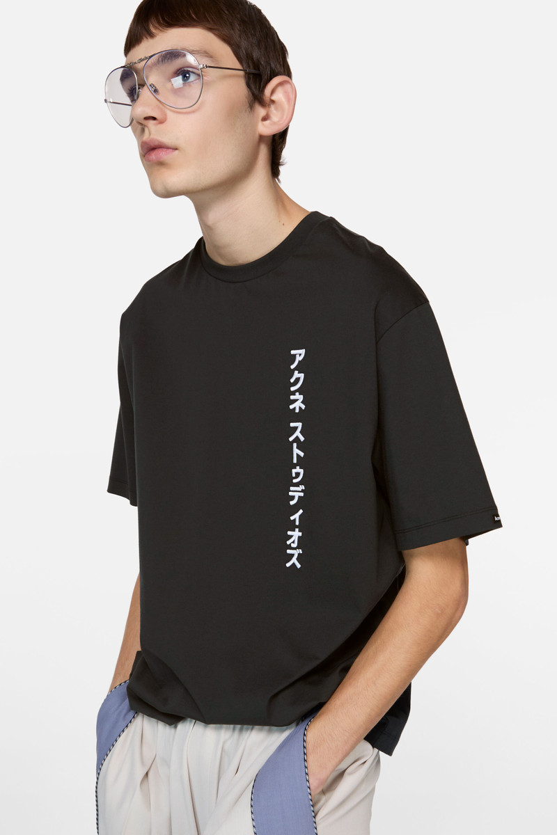 Logo t-shirt - regular fit - Black 4
