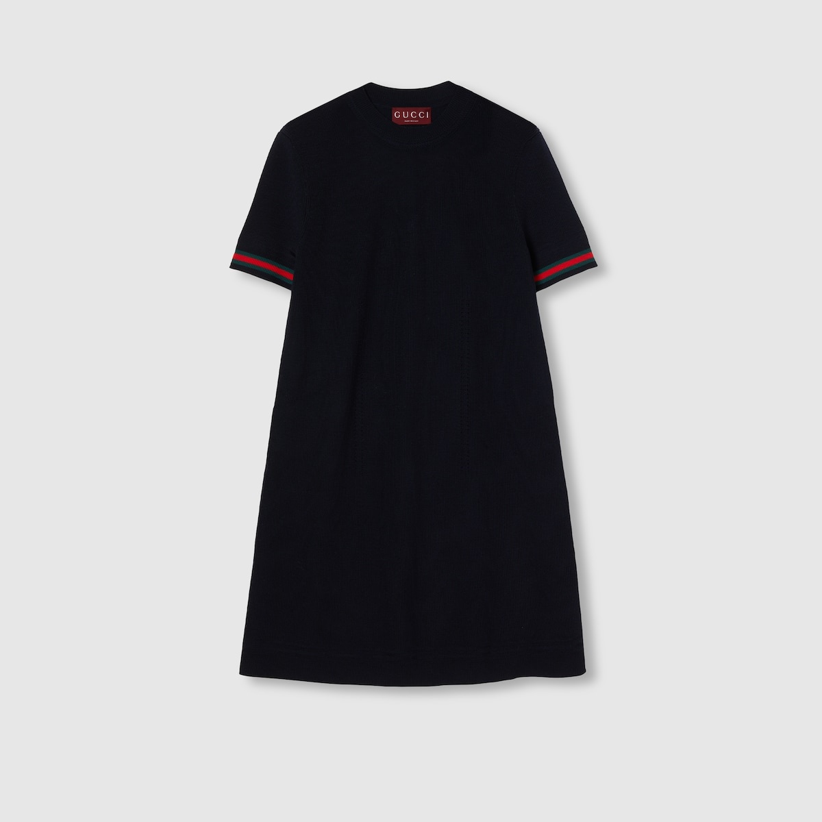 Extra fine wool dress with Web - 1