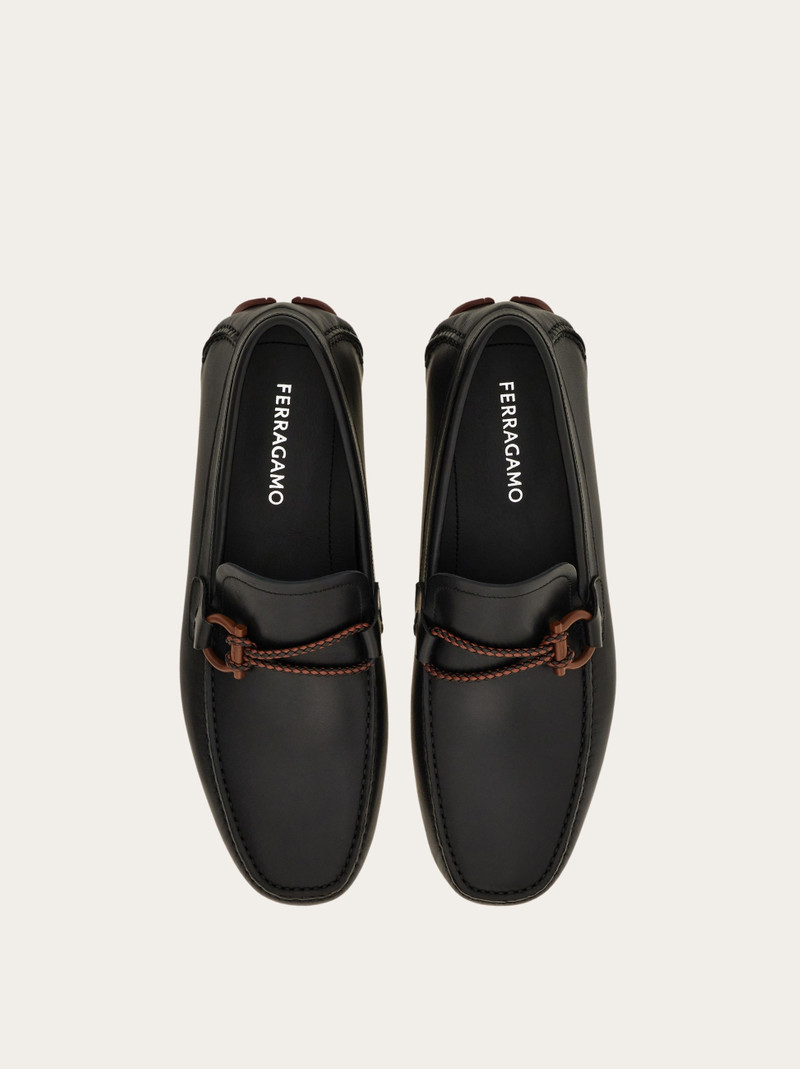 FERRAGAMO Driver with Gancini ornament outlook