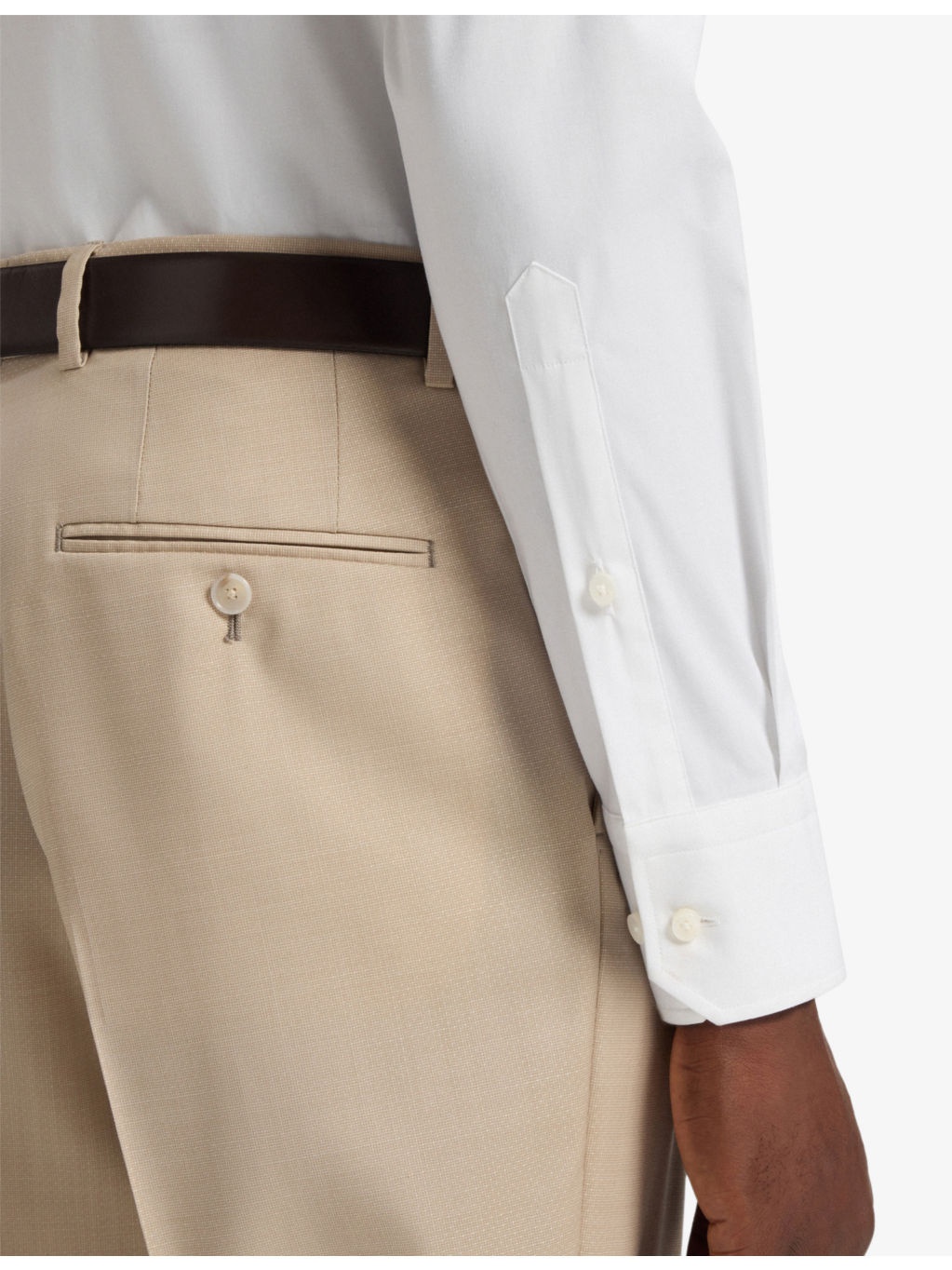 Regular-Fit Long-Sleeve Stretch-Cotton Shirt - 6