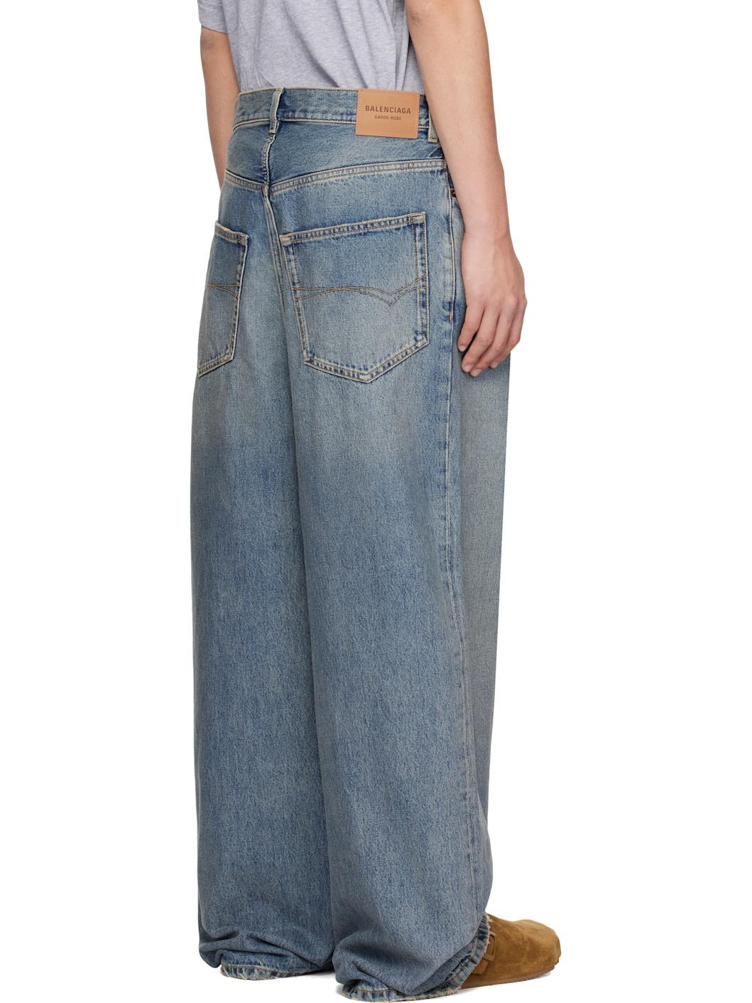 Blue Baggy Jeans - 3