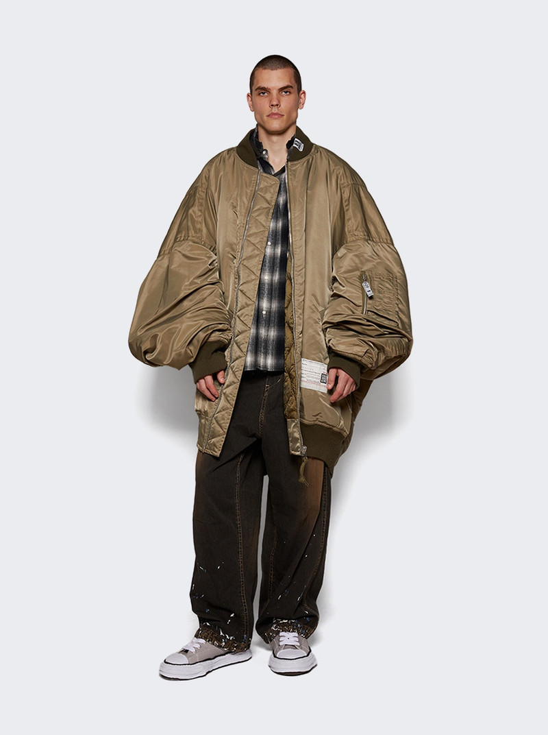 Maison MIHARAYASUHIRO Huge Flight Jacket Khaki outlook