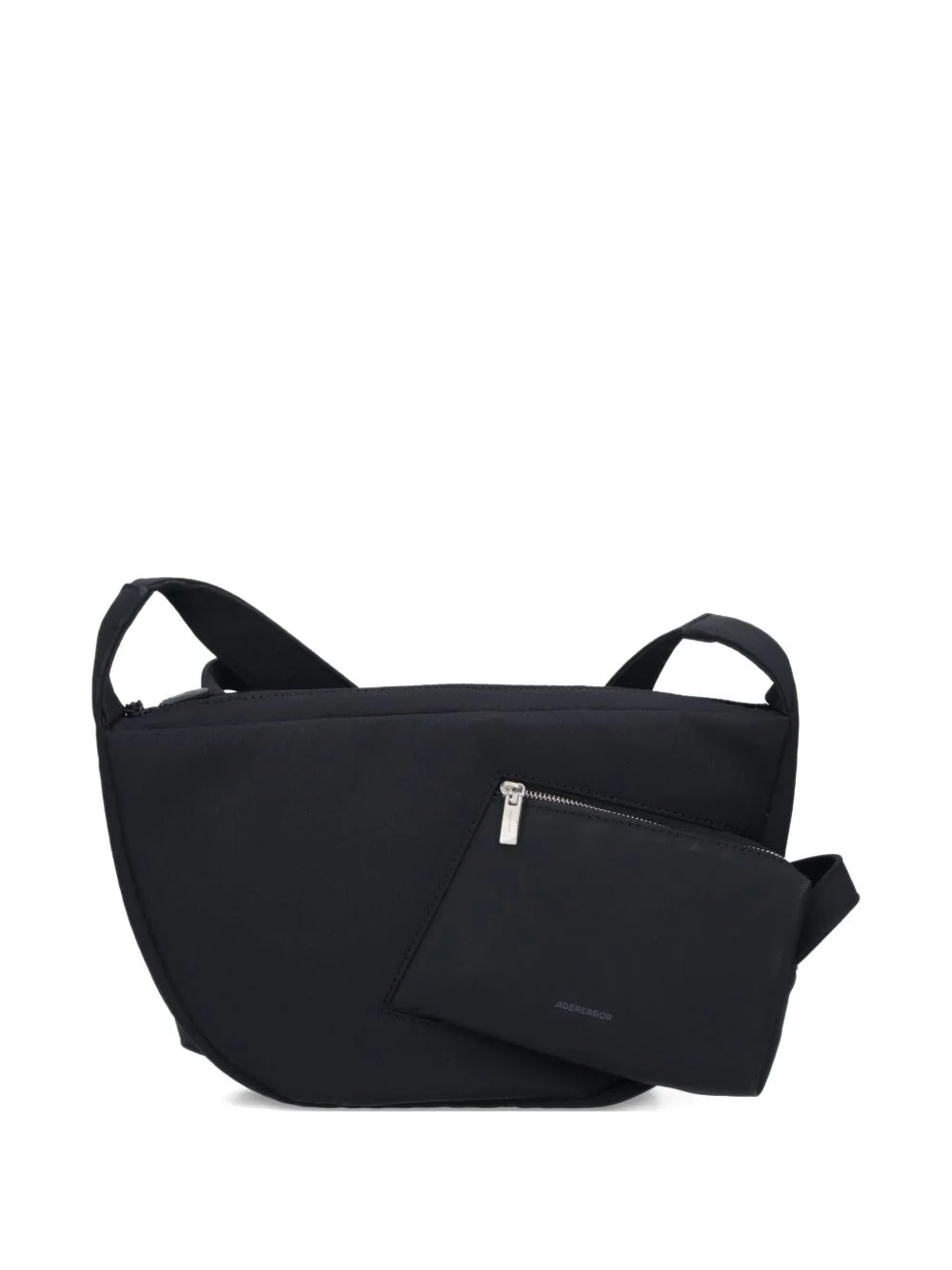 logo-print shoulder bag - 1