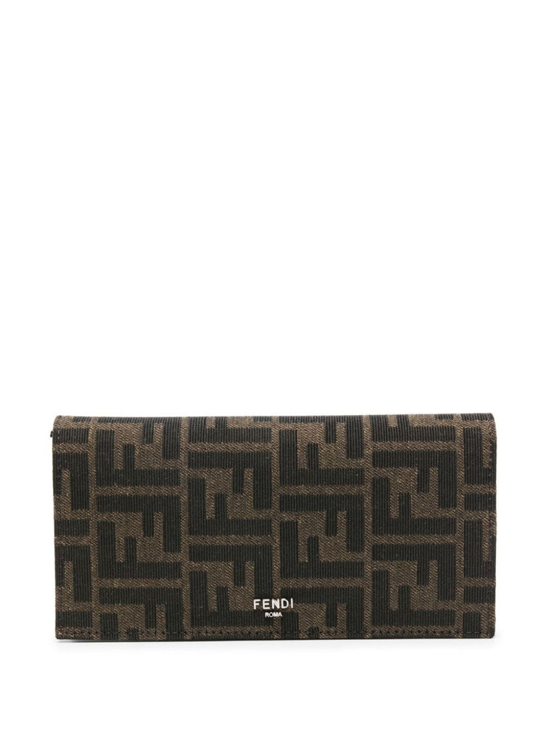 FF-jacquard bi-fold wallet 1