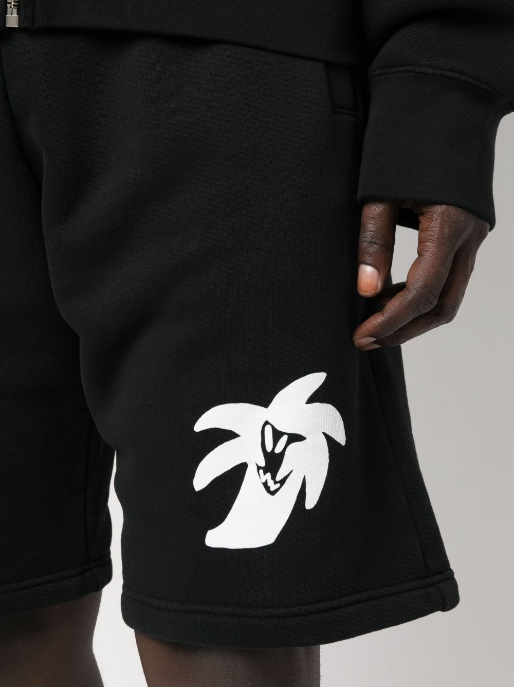 Hunter graphic-print track shorts - 5