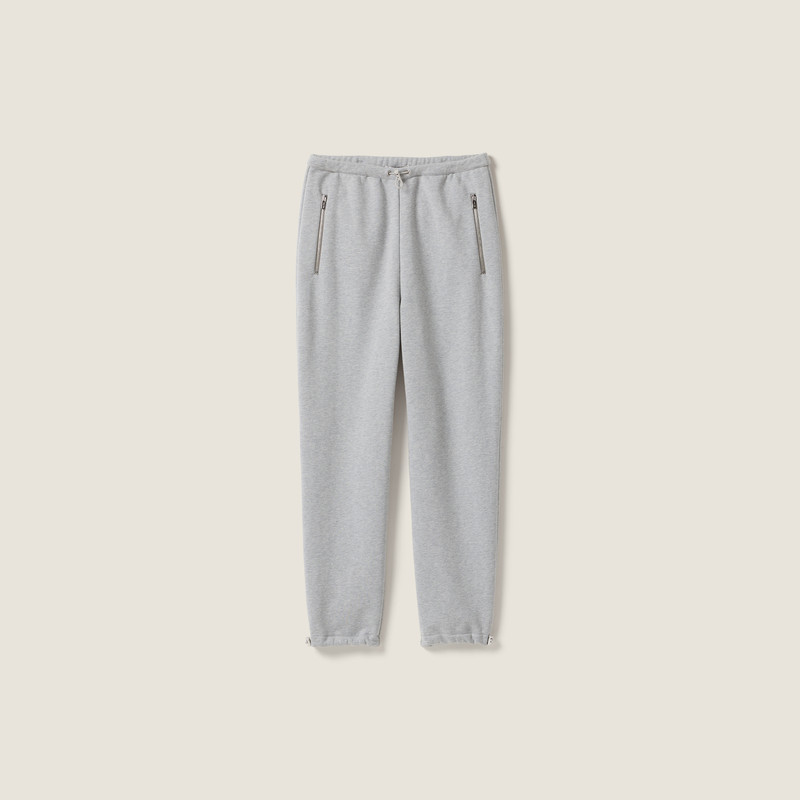 Cotton fleece pants 1
