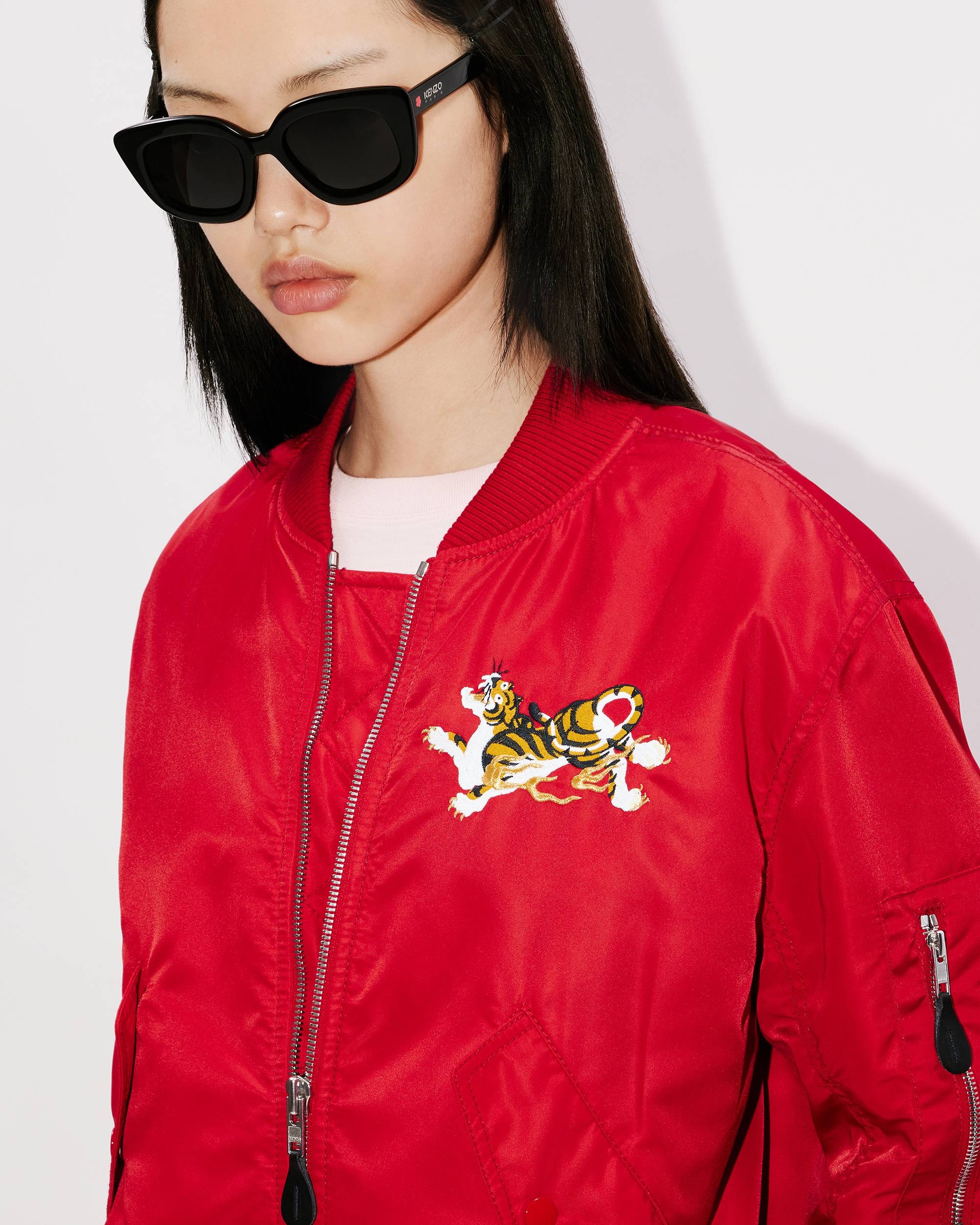 'Year of the Dragon' embroidered bomber jacket - 6