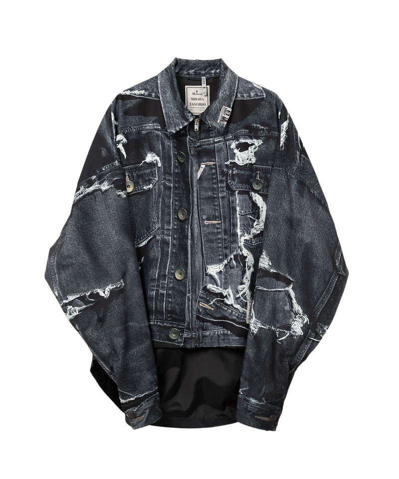 "T.A.T.A x MMY" Trompe-l'oeil Archive Printed Jacket 17